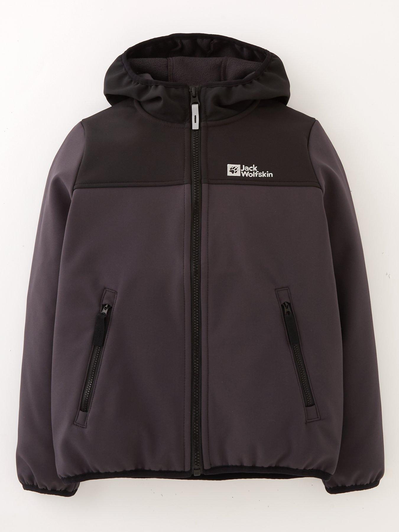 jack-wolfskin-kids-fourwinds-softshell-jacket-blackfront