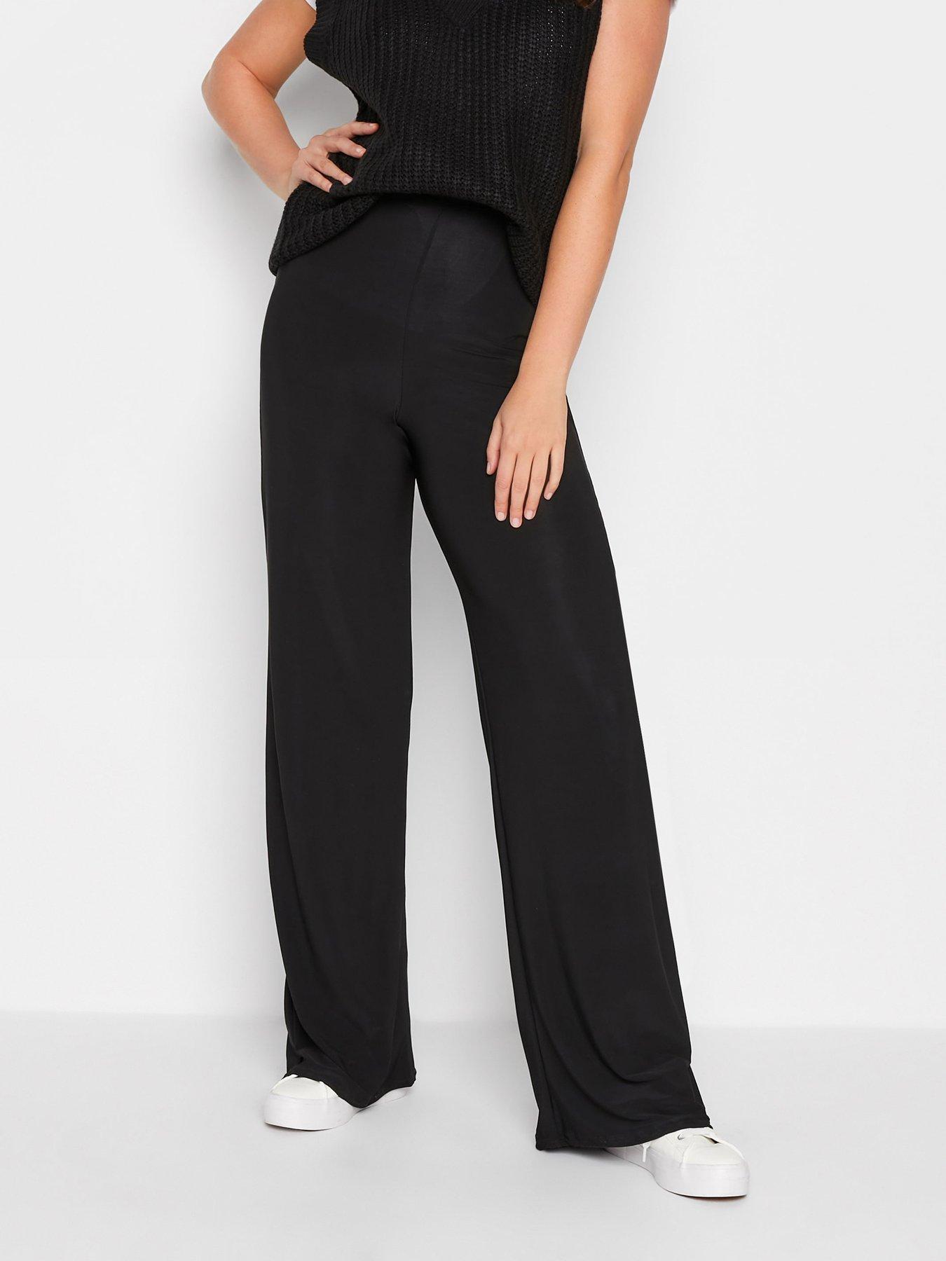 V by Very Premium Ponte Tall Skinny Trousers - Black