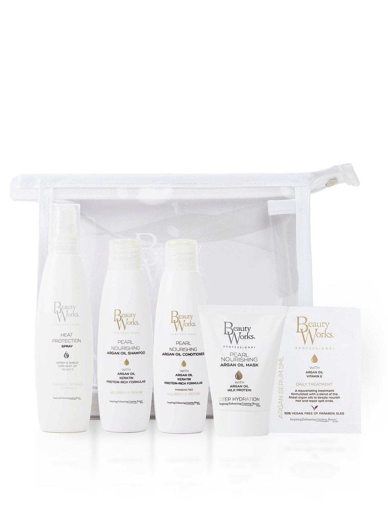 Image of Beauty Works Travel Set - Argan Moisture Repair 50ml
