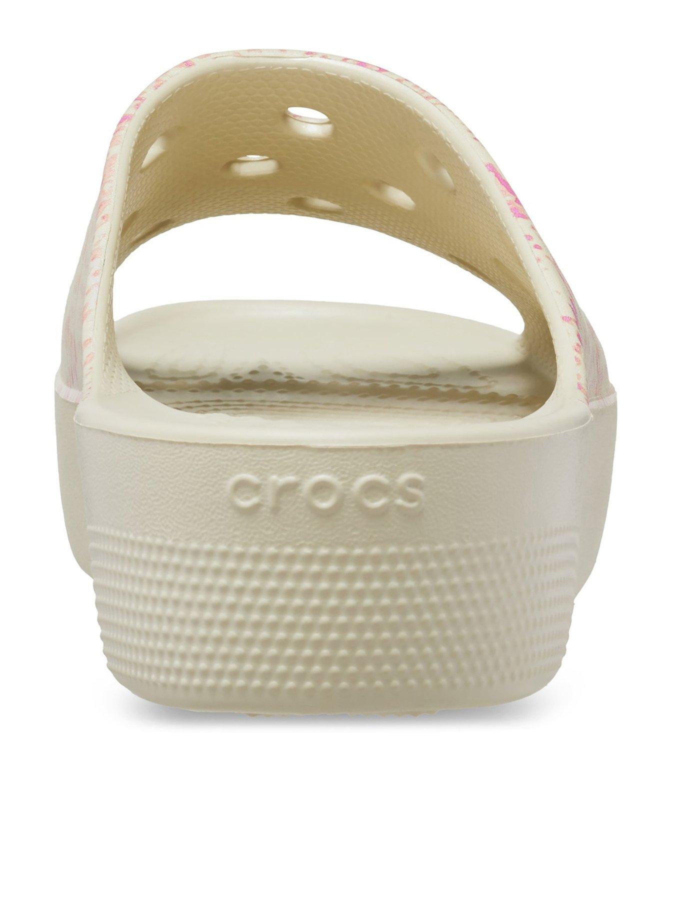 Snake best sale print crocs