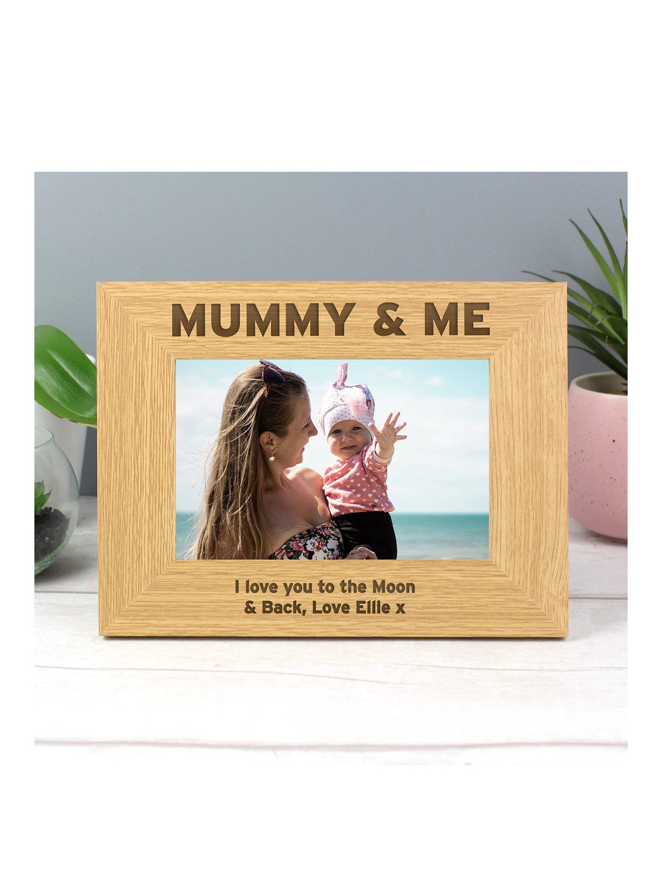 The Personalised Memento Company Personalised Wooden Photo Frame