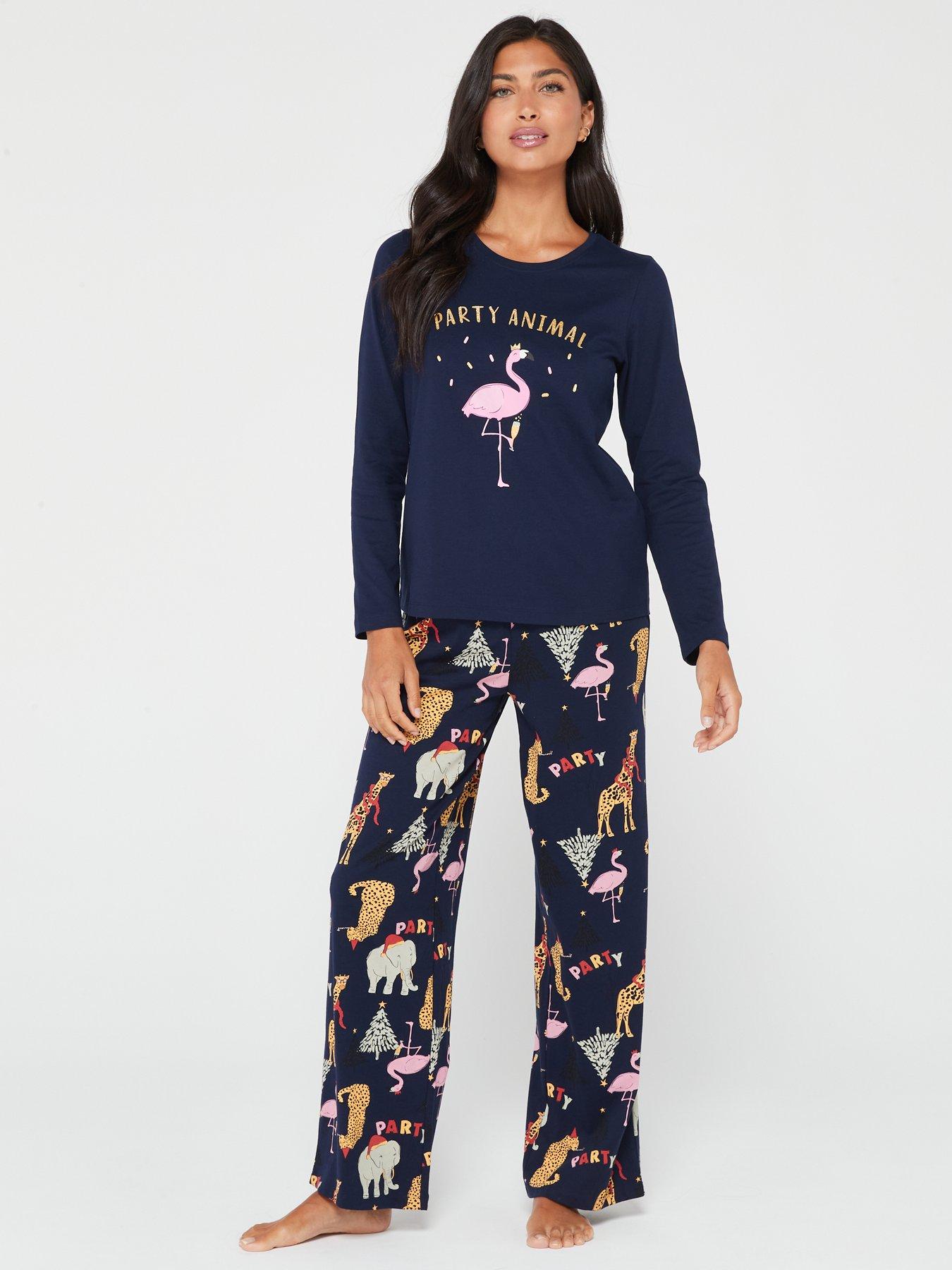 Flamingo best sale christmas pyjamas