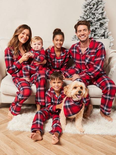 v-by-very-ladies-family-red-check-revere-mini-me-christmas-pyjamas-red