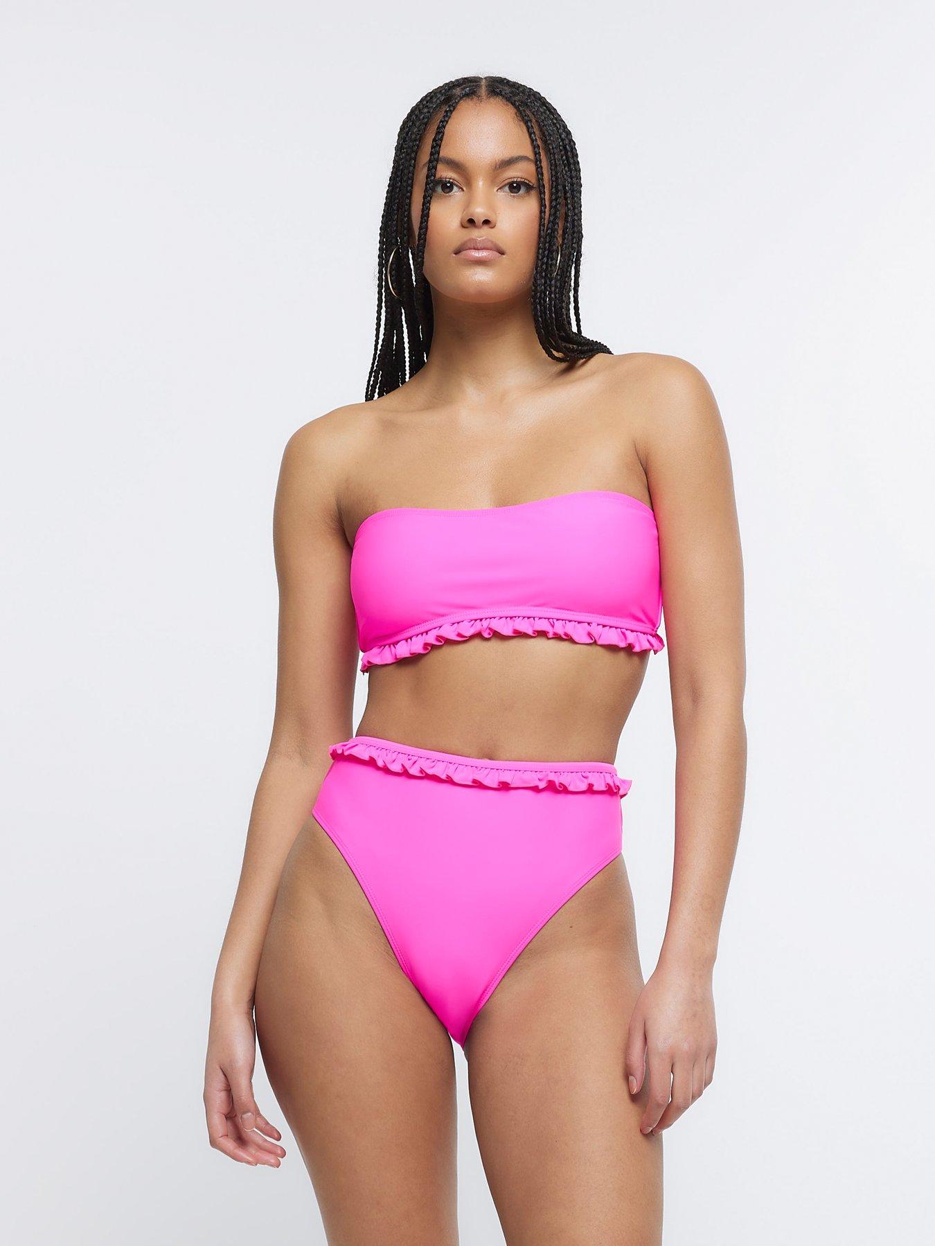 River island cheap high waisted bikini