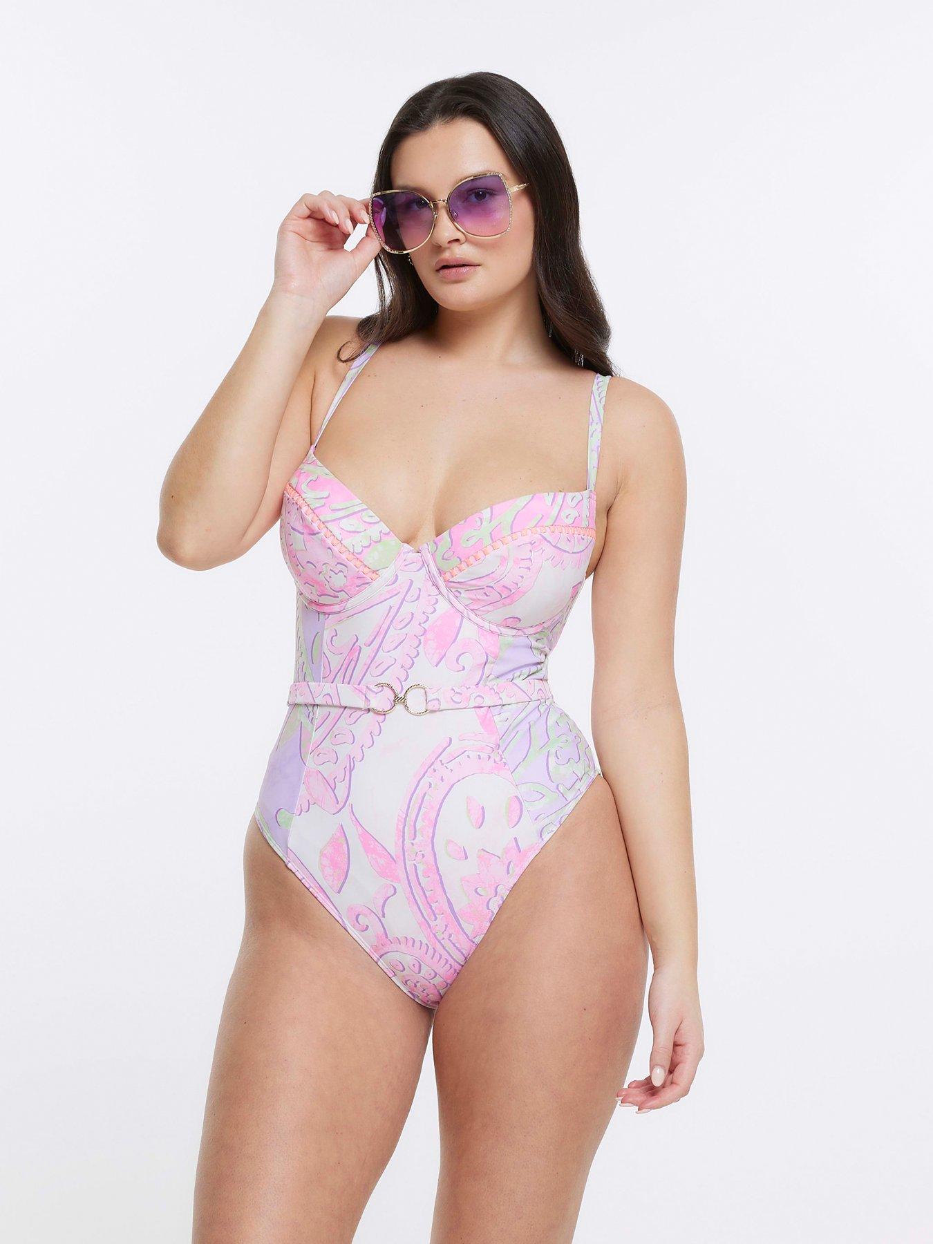 river-island-balconette-printed-swimsuit-purple