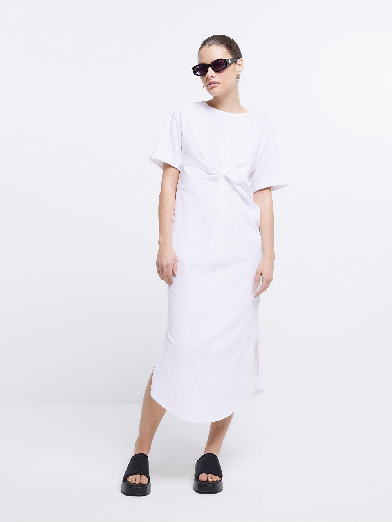 river-island-twist-midi-dress-white