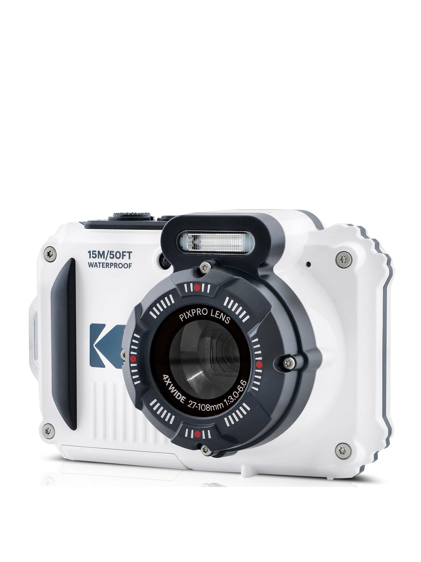 undefined Kodak PIXPRO WPZ2 Waterproof 16MP 4x Zoom Tough Compact Camera - White