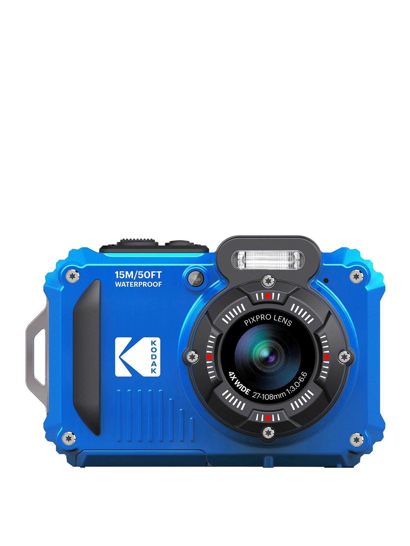 Kodak Kodak PIXPRO WPZ2 16MP 4x Zoom Tough Compact Camera - Blue