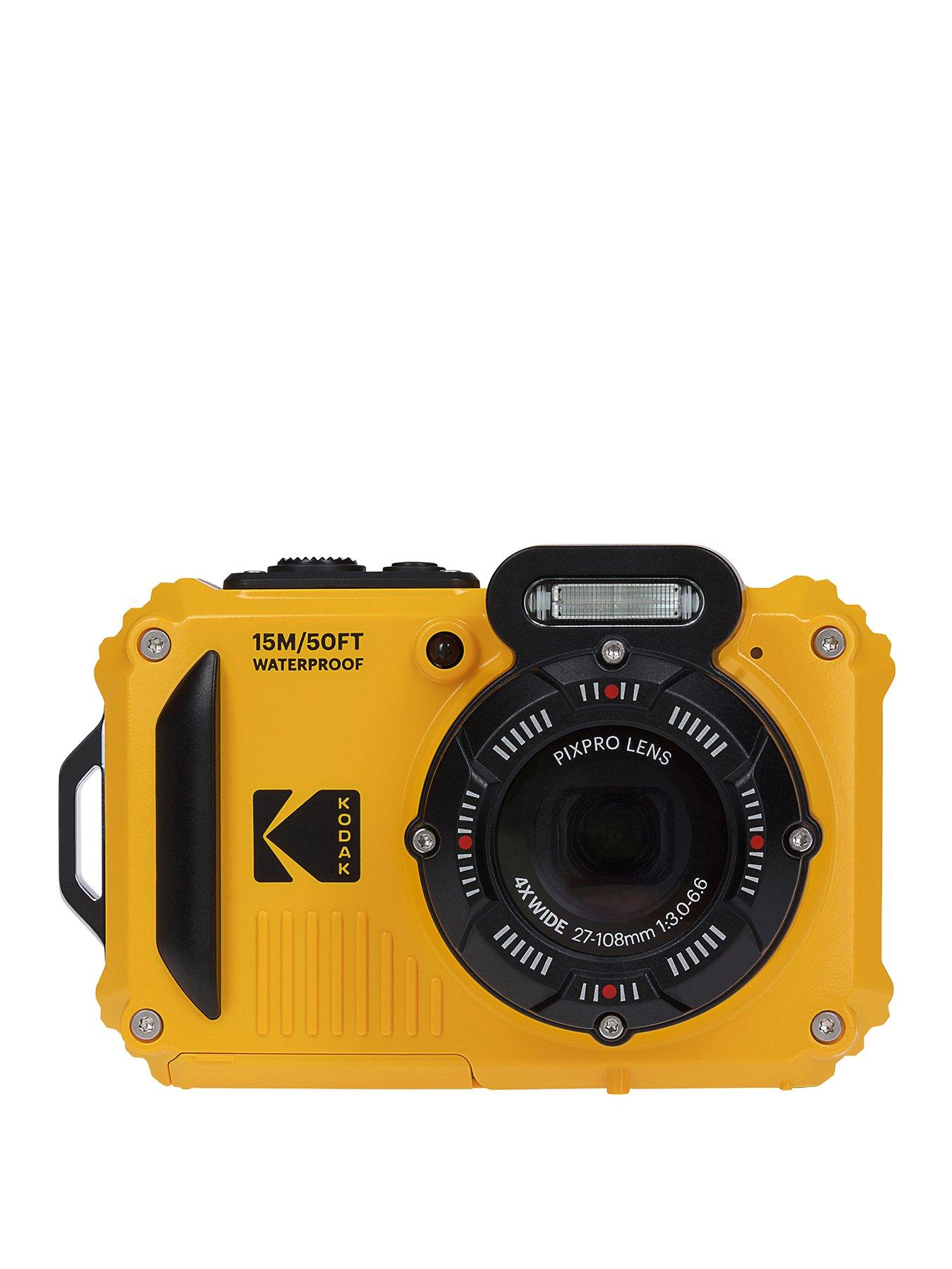 Kodak Kodak PIXPRO WPZ2 16MP 4x Zoom Tough Compact Camera - Yellow