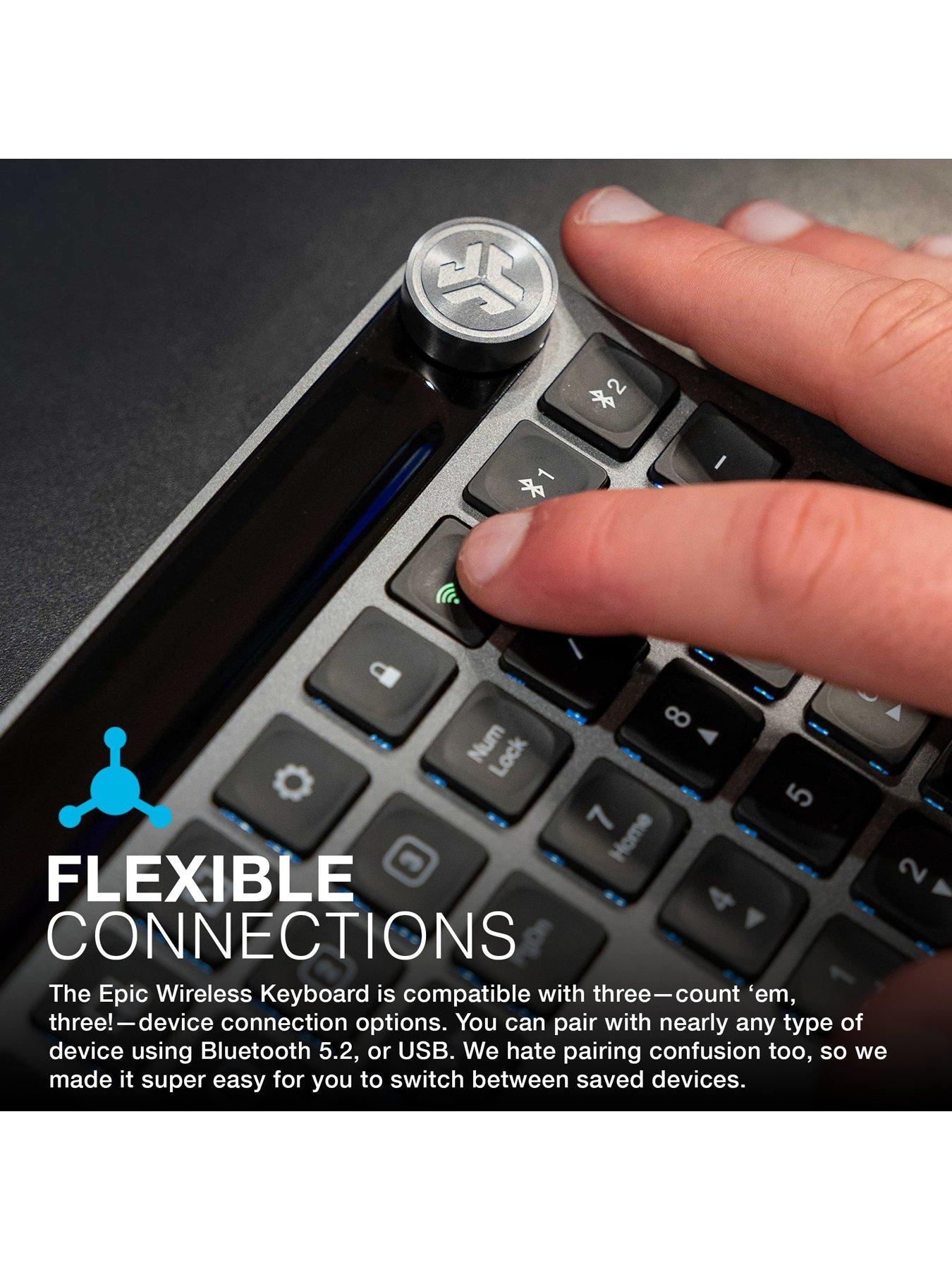 Image 7 of 7 of JLab Epic Wireless Bluetooth&nbsp;Keyboard