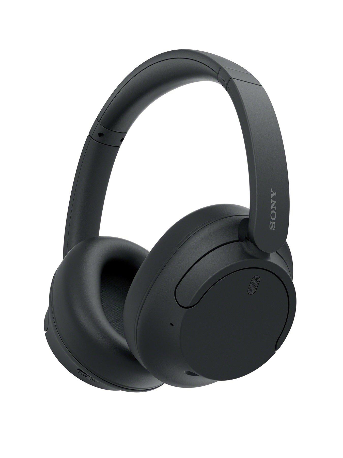 WH CH720N Noise Cancelling Wireless Bluetooth Headphones Up to 35 hours battery life and Quick Charge Black