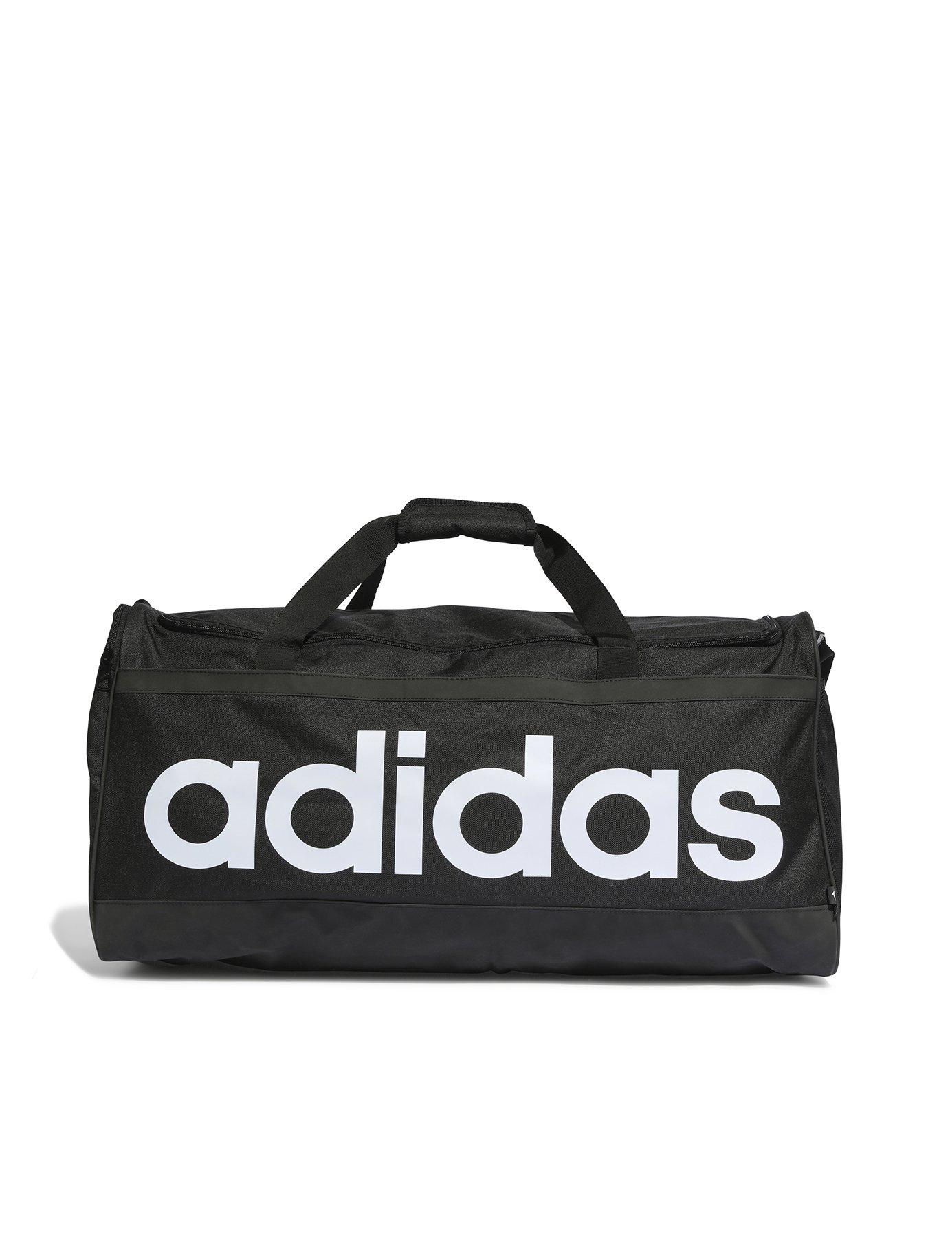 adidas Sportswear Men s Linear Duffel Bag Large BLACK WHITE Very Ireland