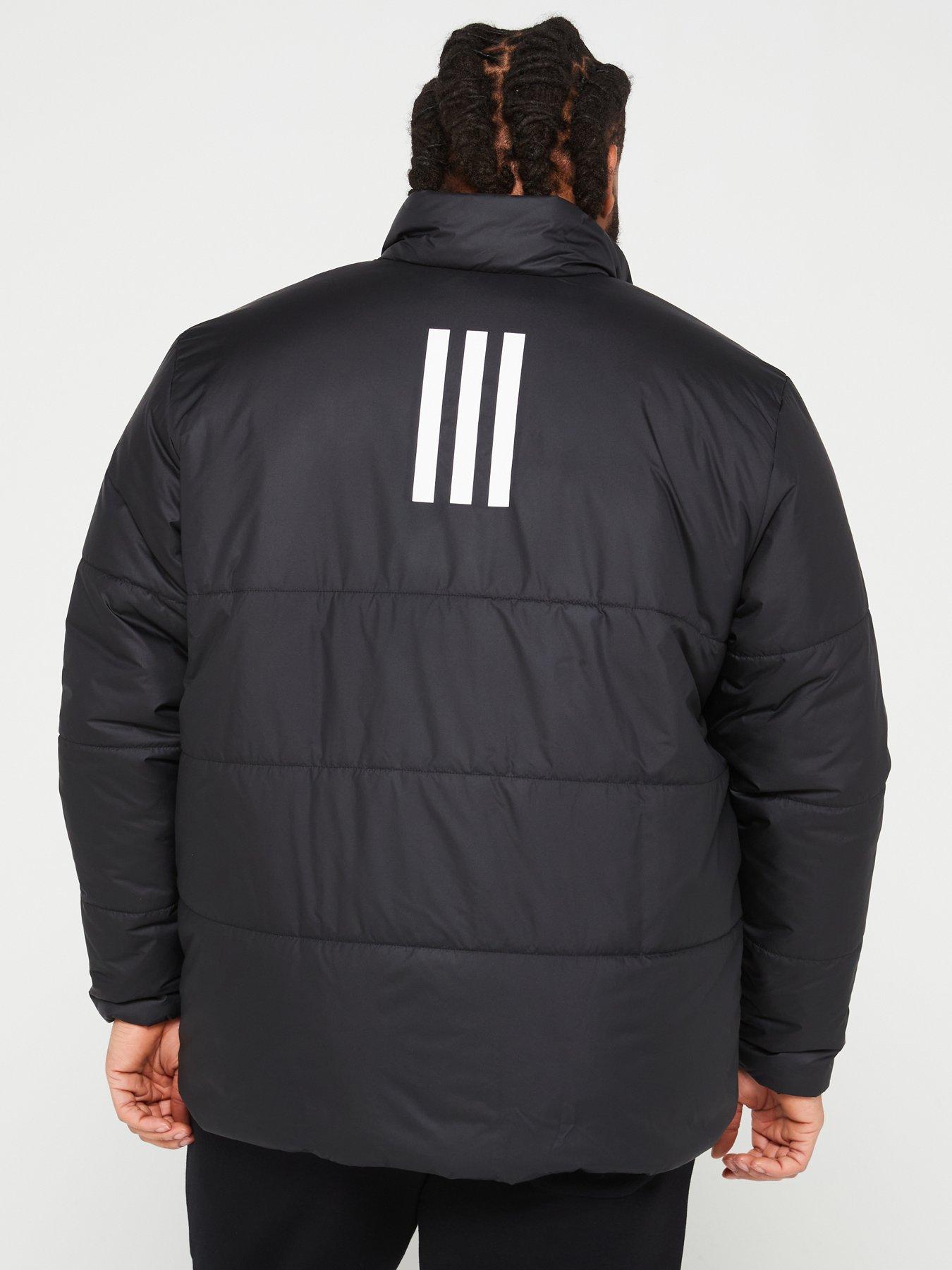 adidas-plus-size-3stripe-insulated-jacket-blackstillFront