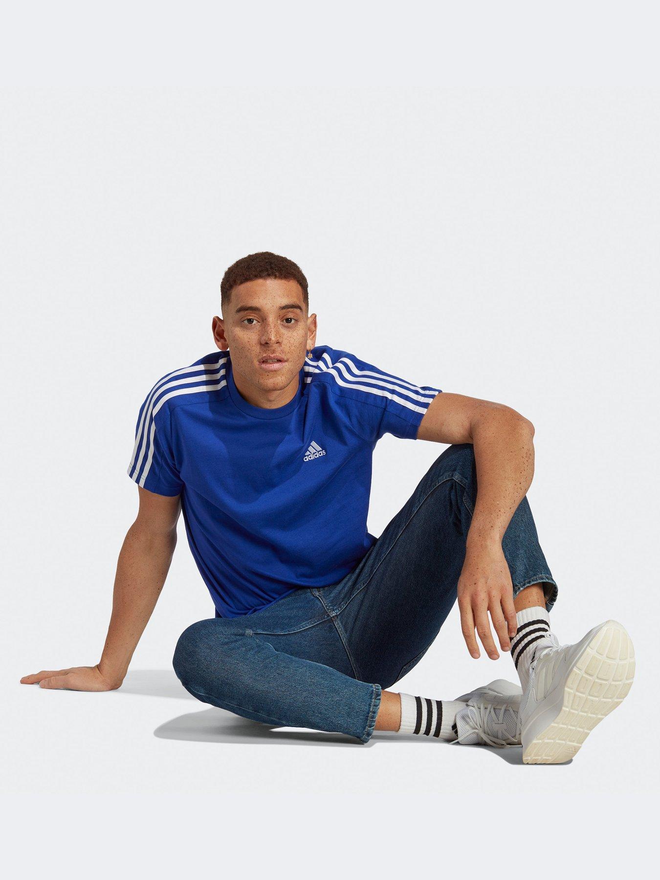 adidas-sportswear-mens-essentials-3-stripe-short-sleeve-t-shirt-blueback