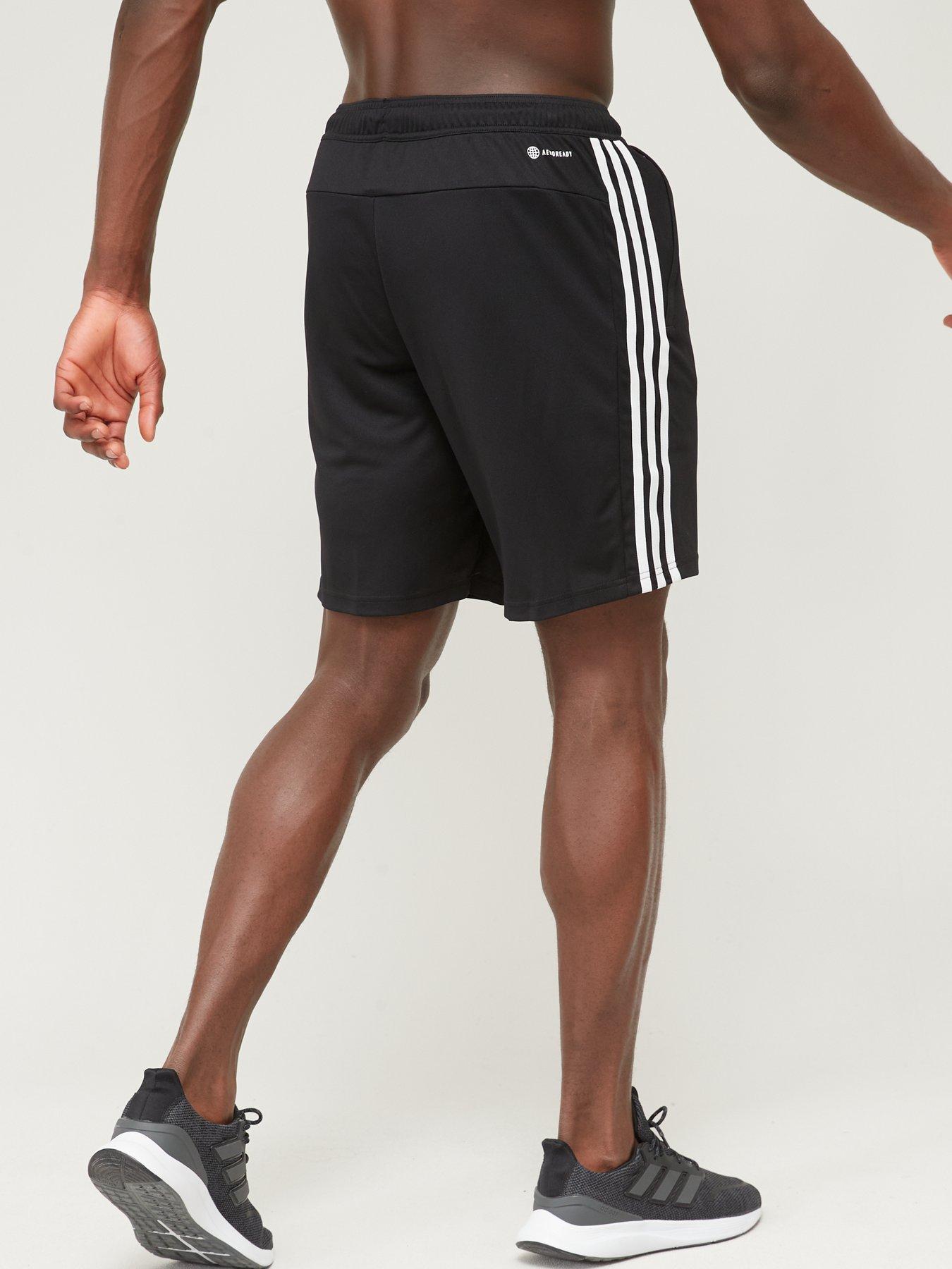 adidas-training-essential-shorts-blackwhitestillFront