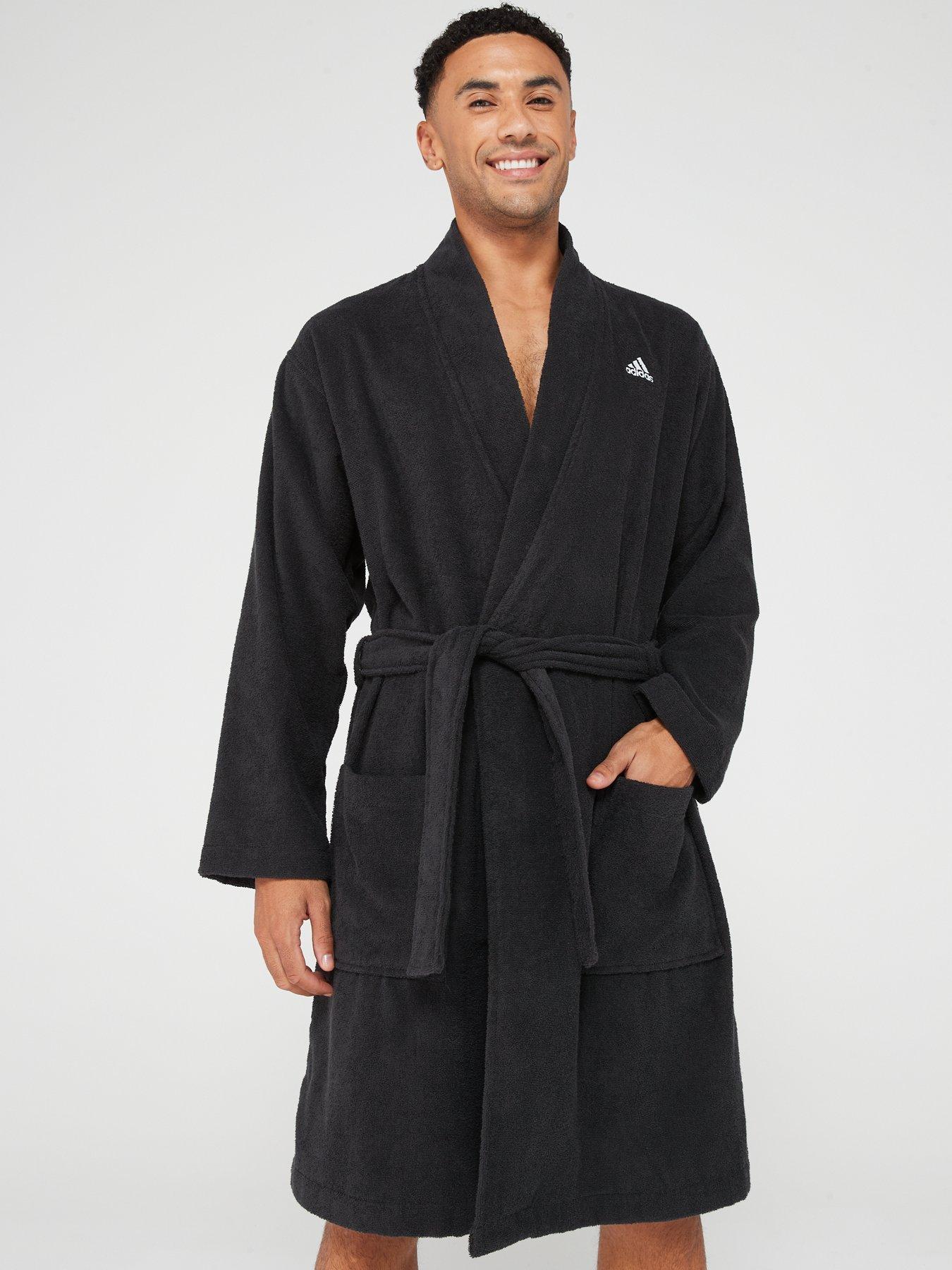 adidas-dressing-gown-black