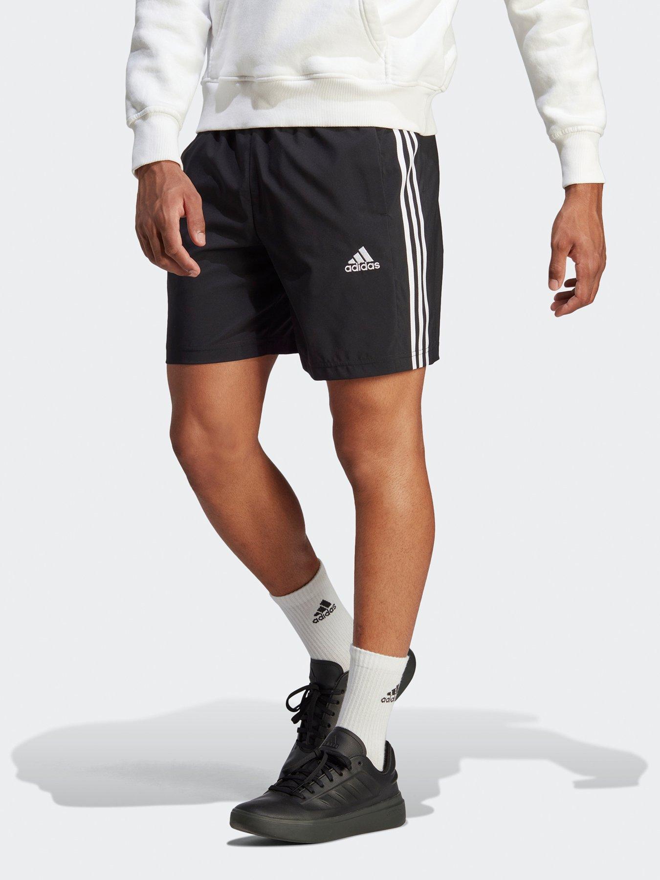 Adidas men's 3 stripe chelsea shorts on sale