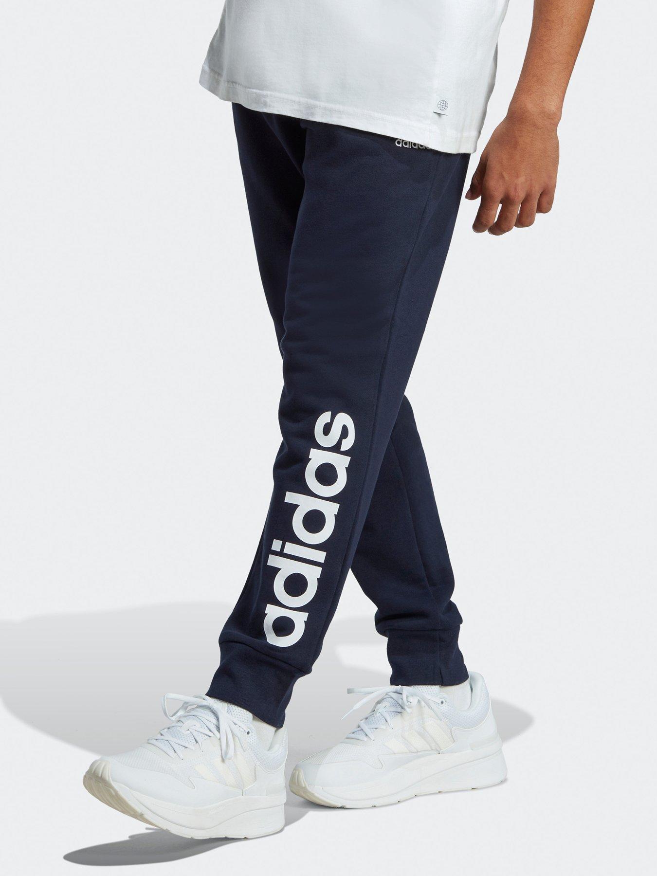 adidas Linear Logo French Terry Pants Grey Very Ireland