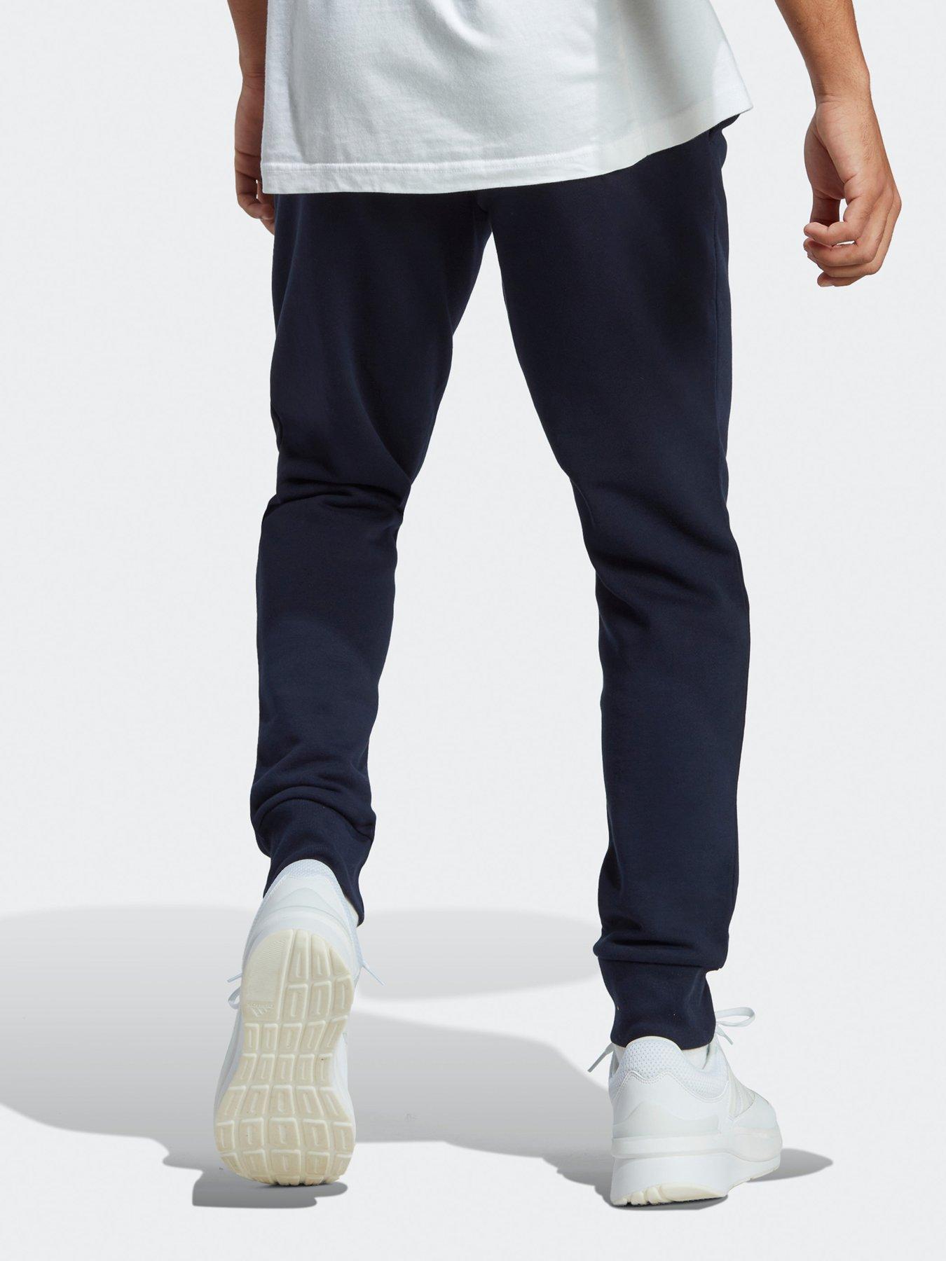 adidas-linear-logo-french-terrynbsppants-greystillFront