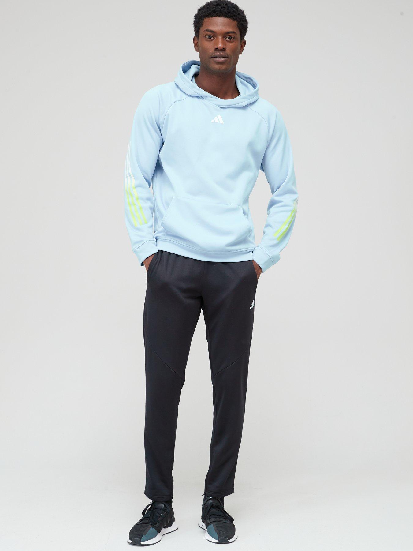 adidas 3 stripe hoodie