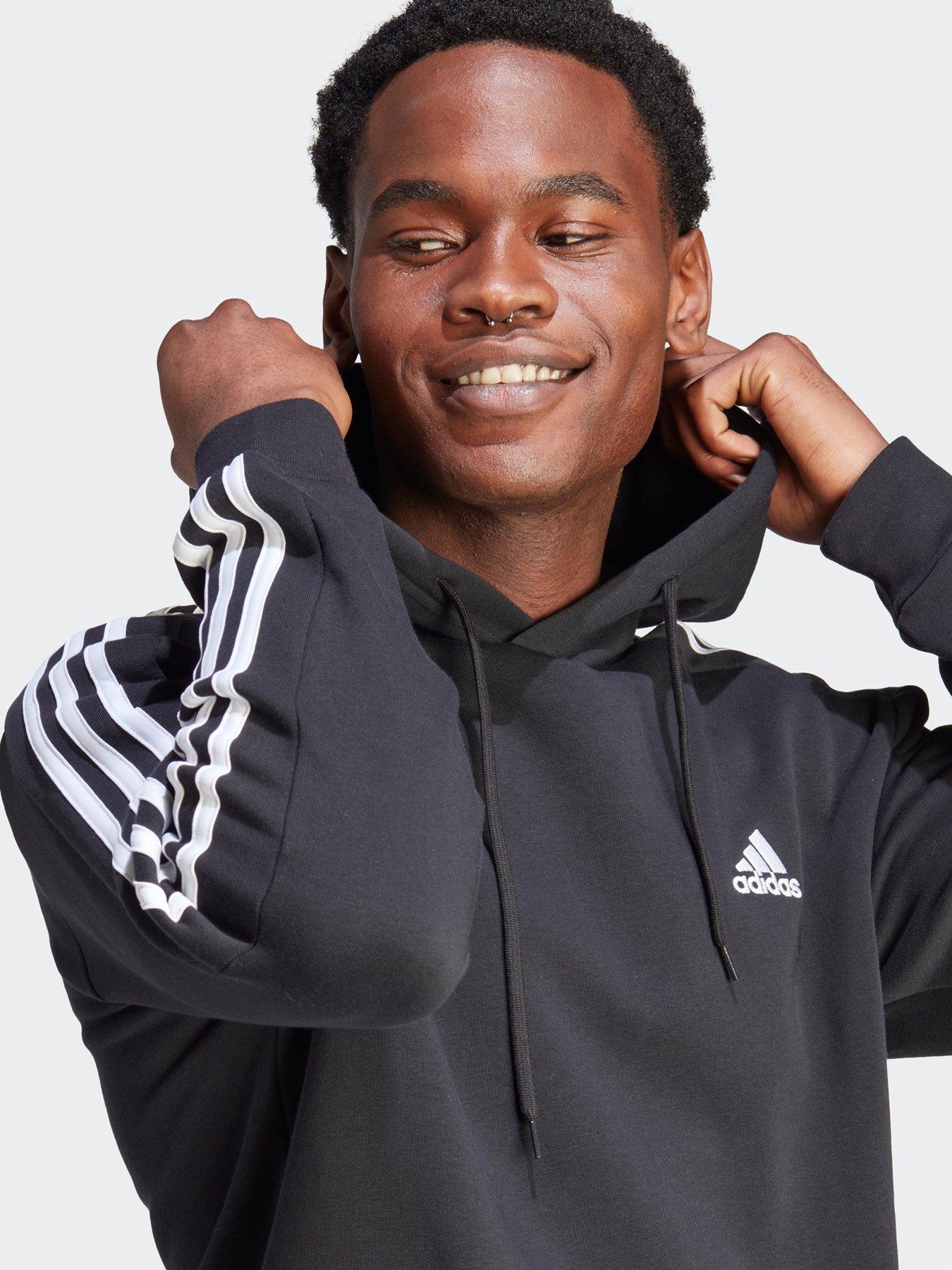 adidas-sportswear-mens-essentials-overhead-hoodie-blackoutfit