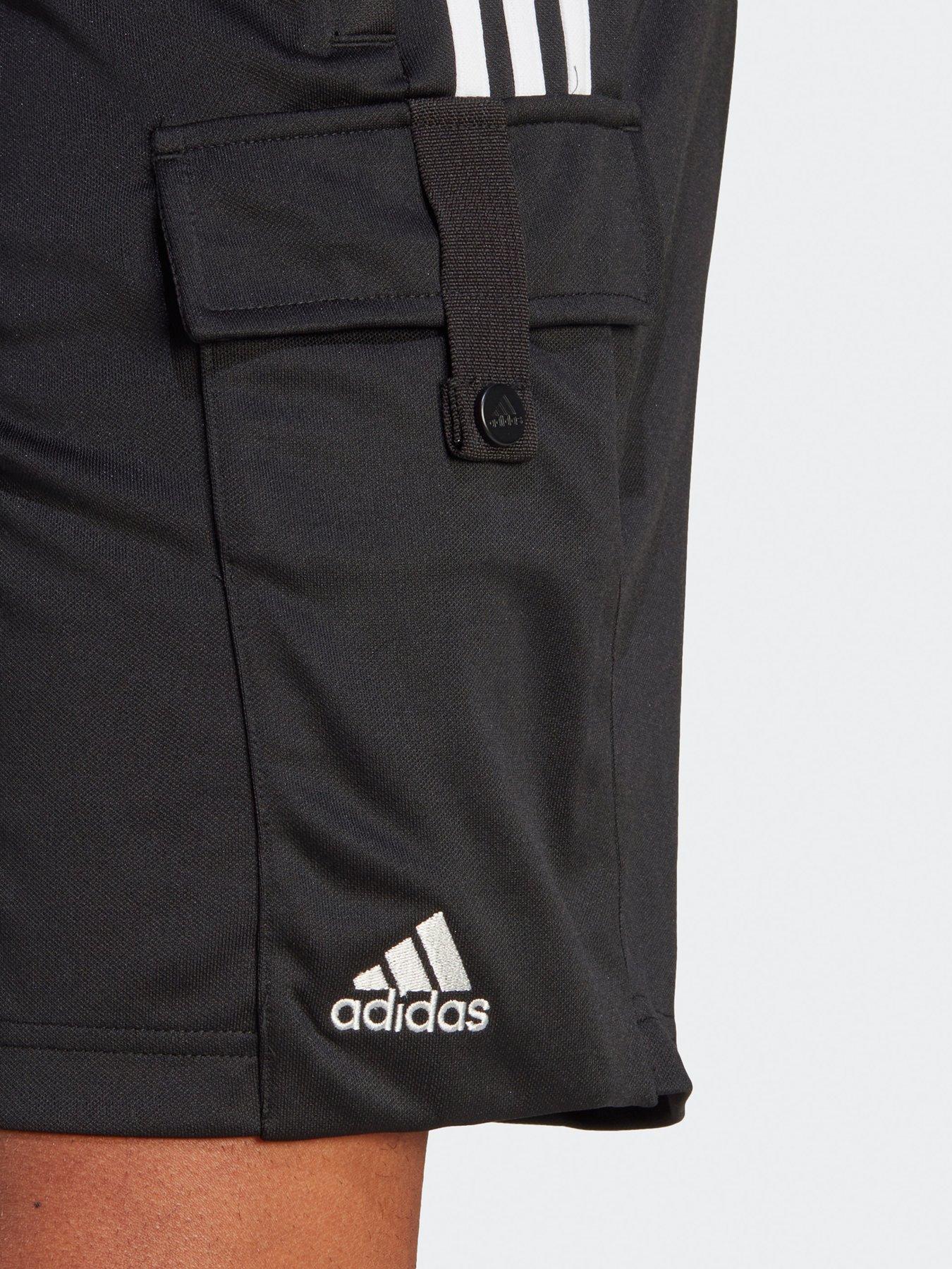 adidas-sportswear-mens-tiro-short-blackwhiteoutfit