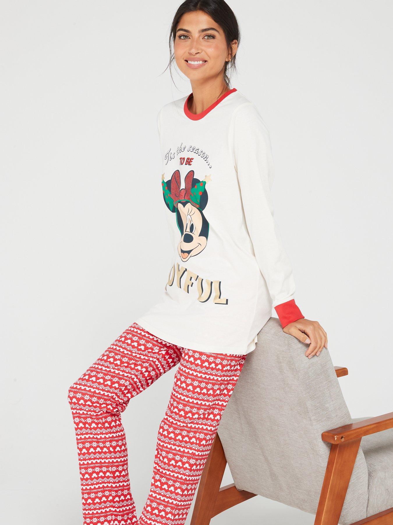 Minnie mouse pjs womens hot sale