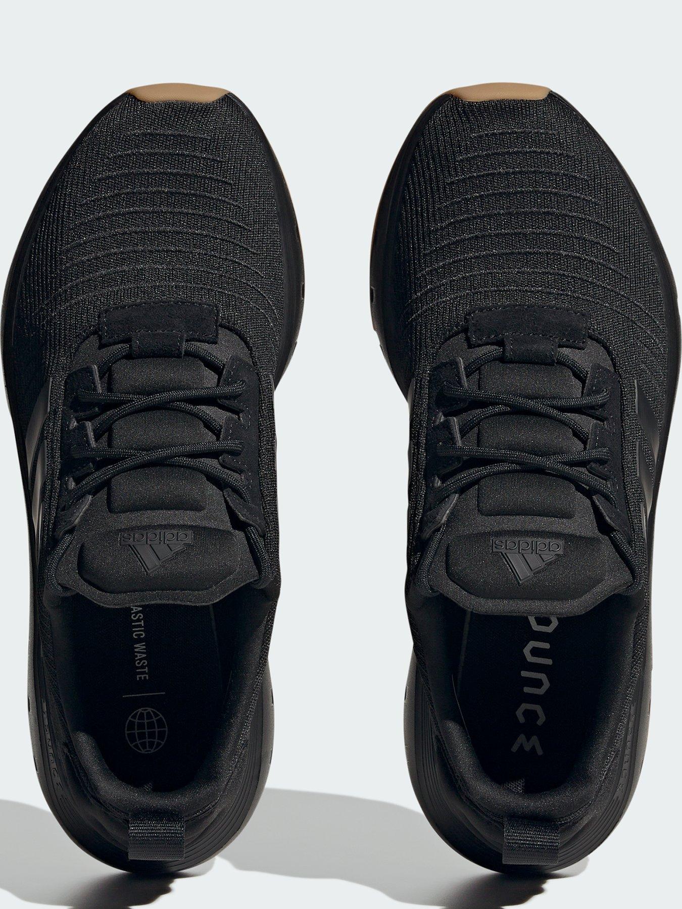 Men's swift run shop black and white