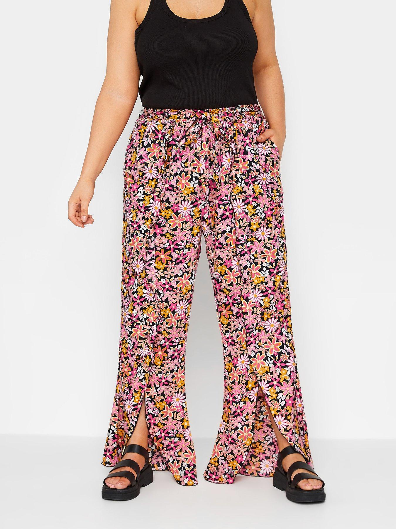 yours-yours-tie-waist-frill-wide-leg-trouser-floral