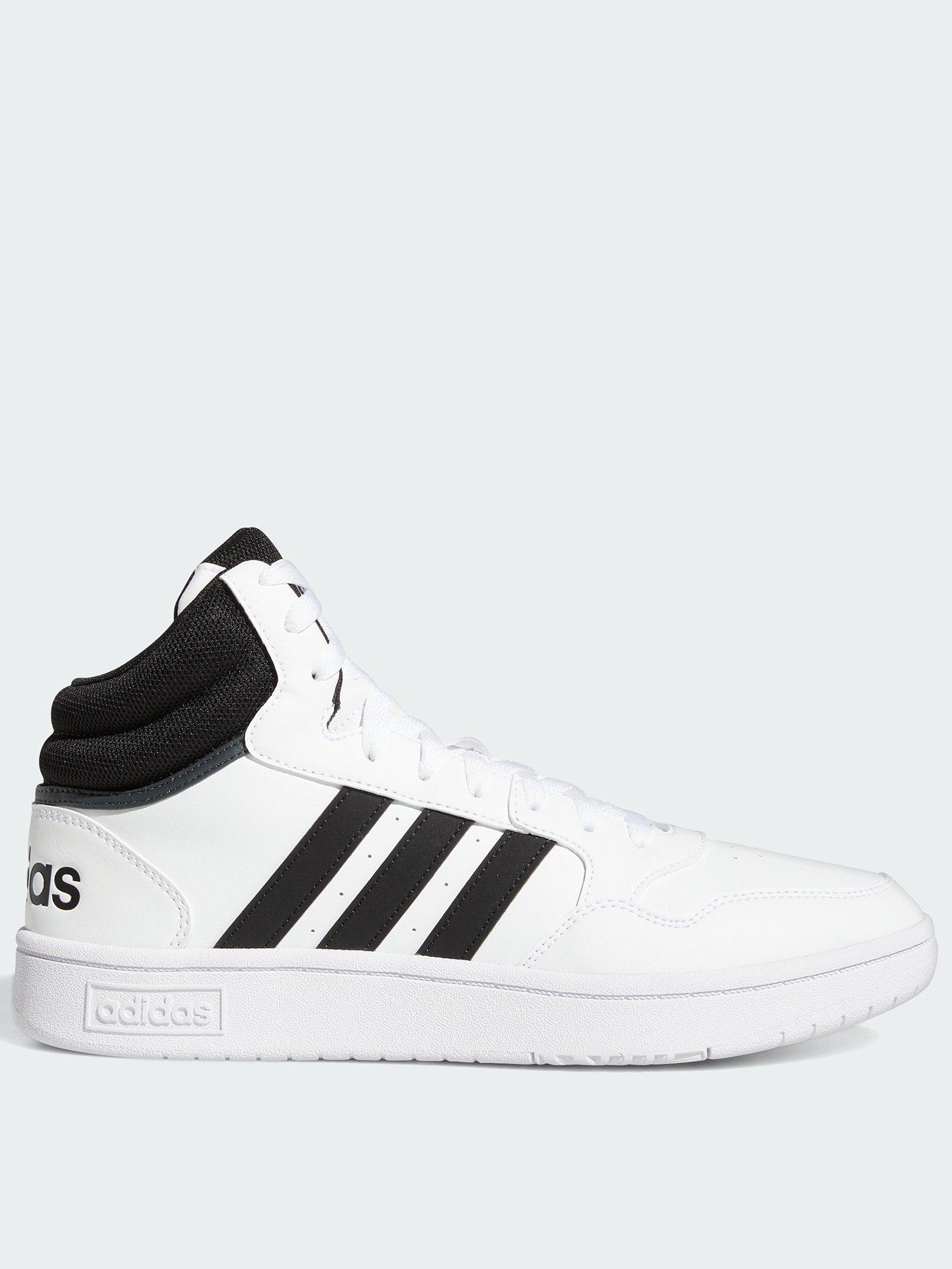 adidas-sportswear-mens-hoops-30-mid-trainers-blackfront