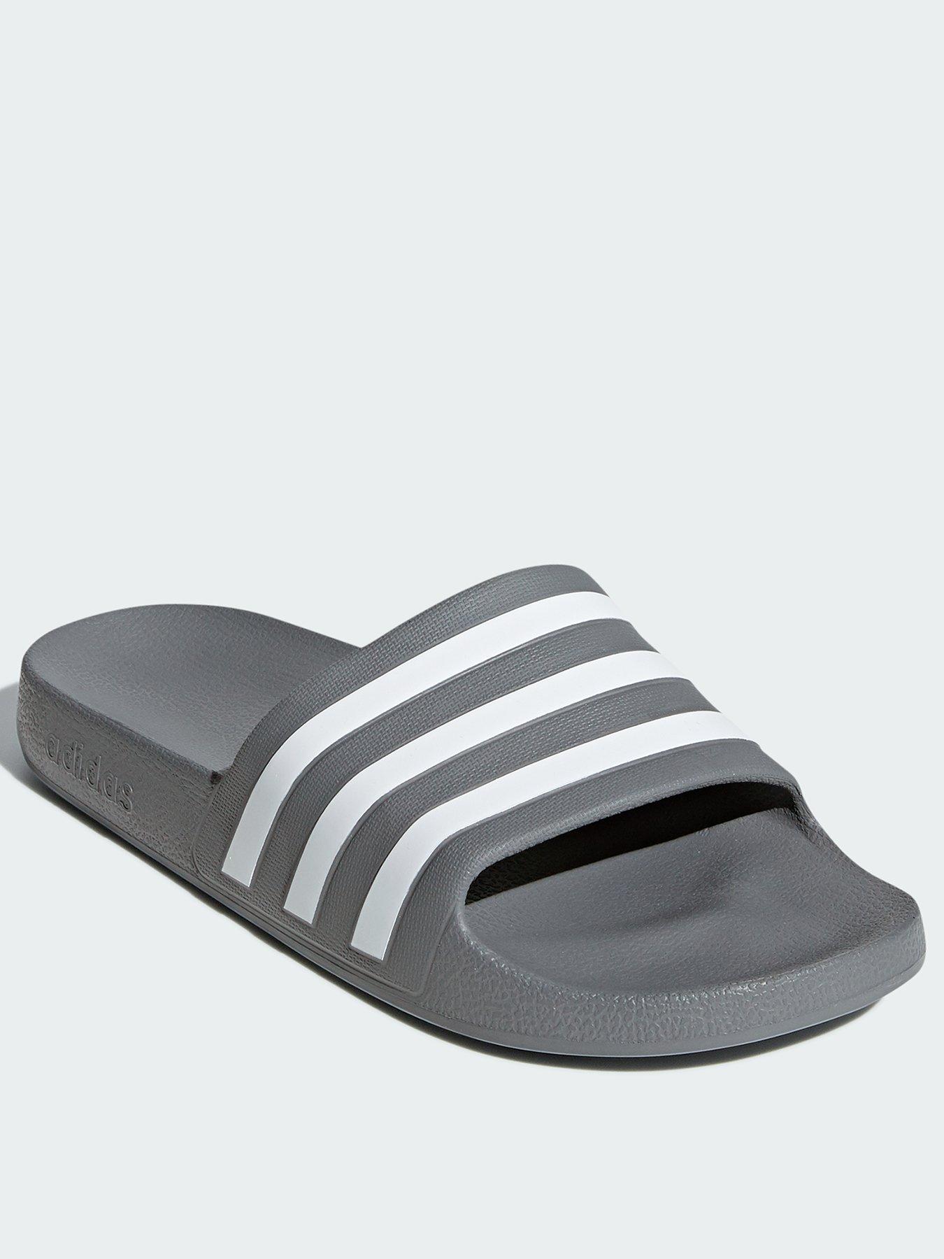 Grey 2025 sliders adidas