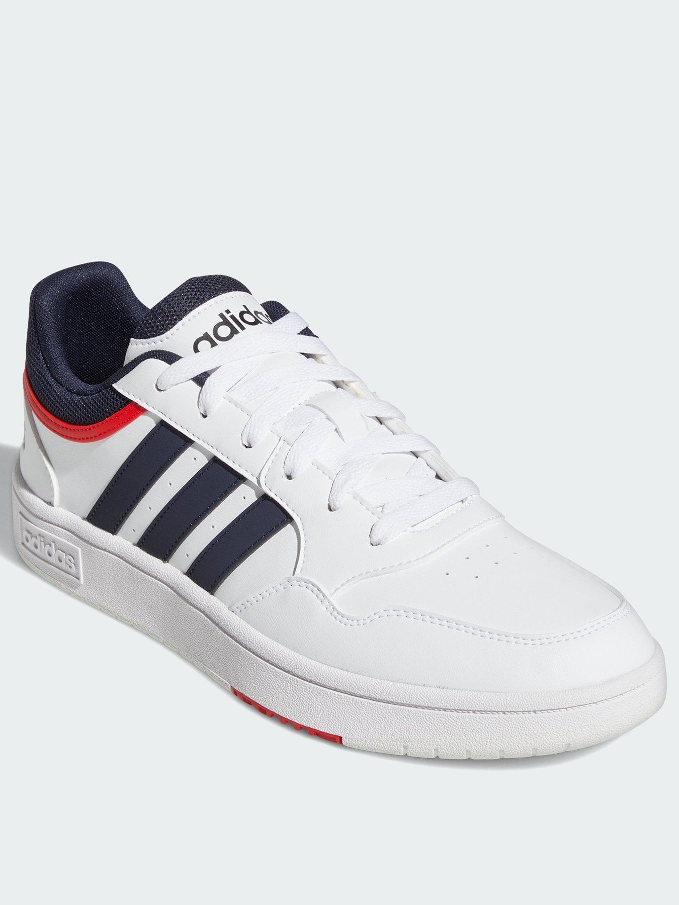 adidas-sportswear-mens-hoops-30-trainers-whitenavyback