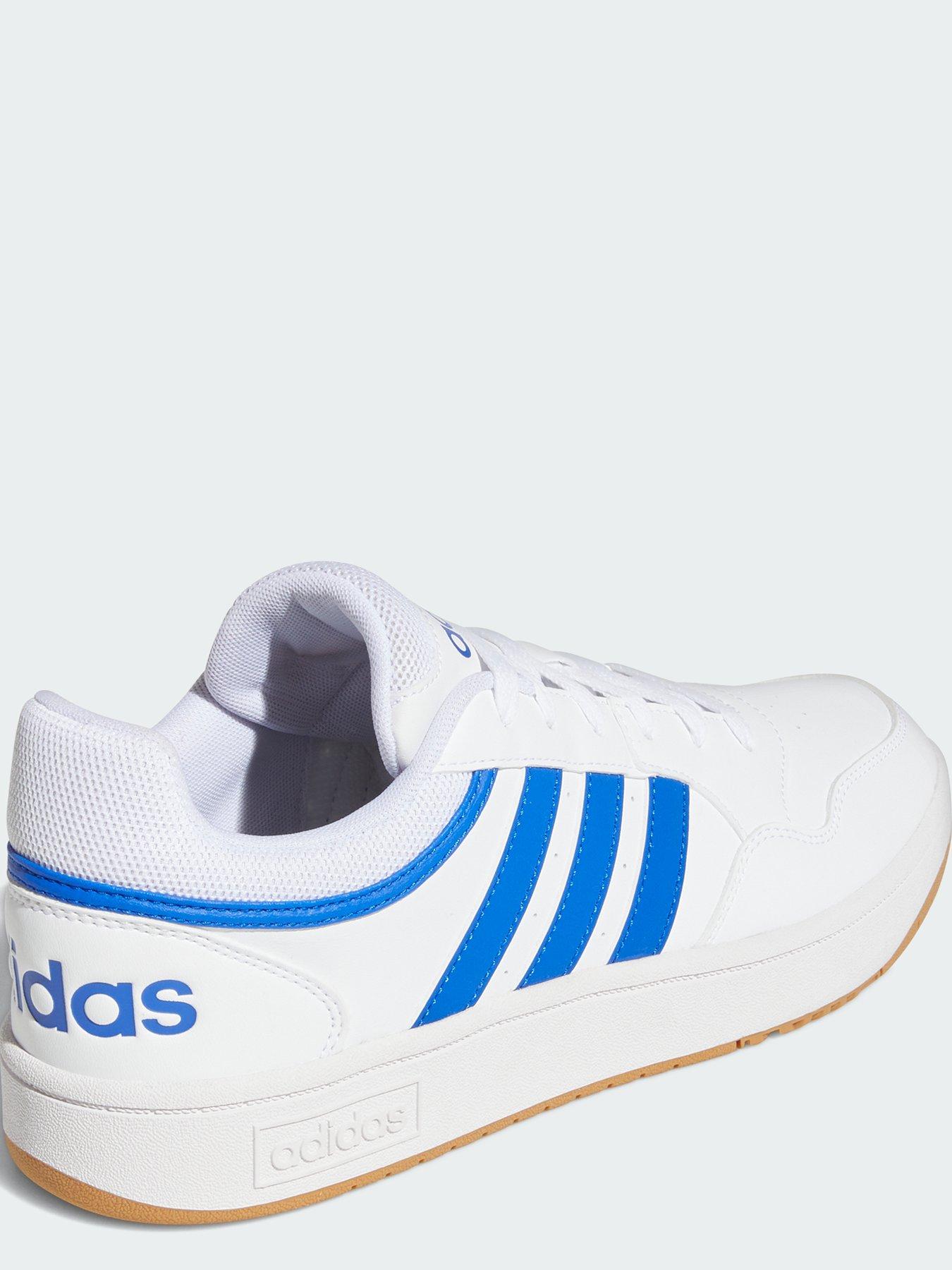 adidas-sportswear-mens-hoops-30-trainers-whitebluestillFront