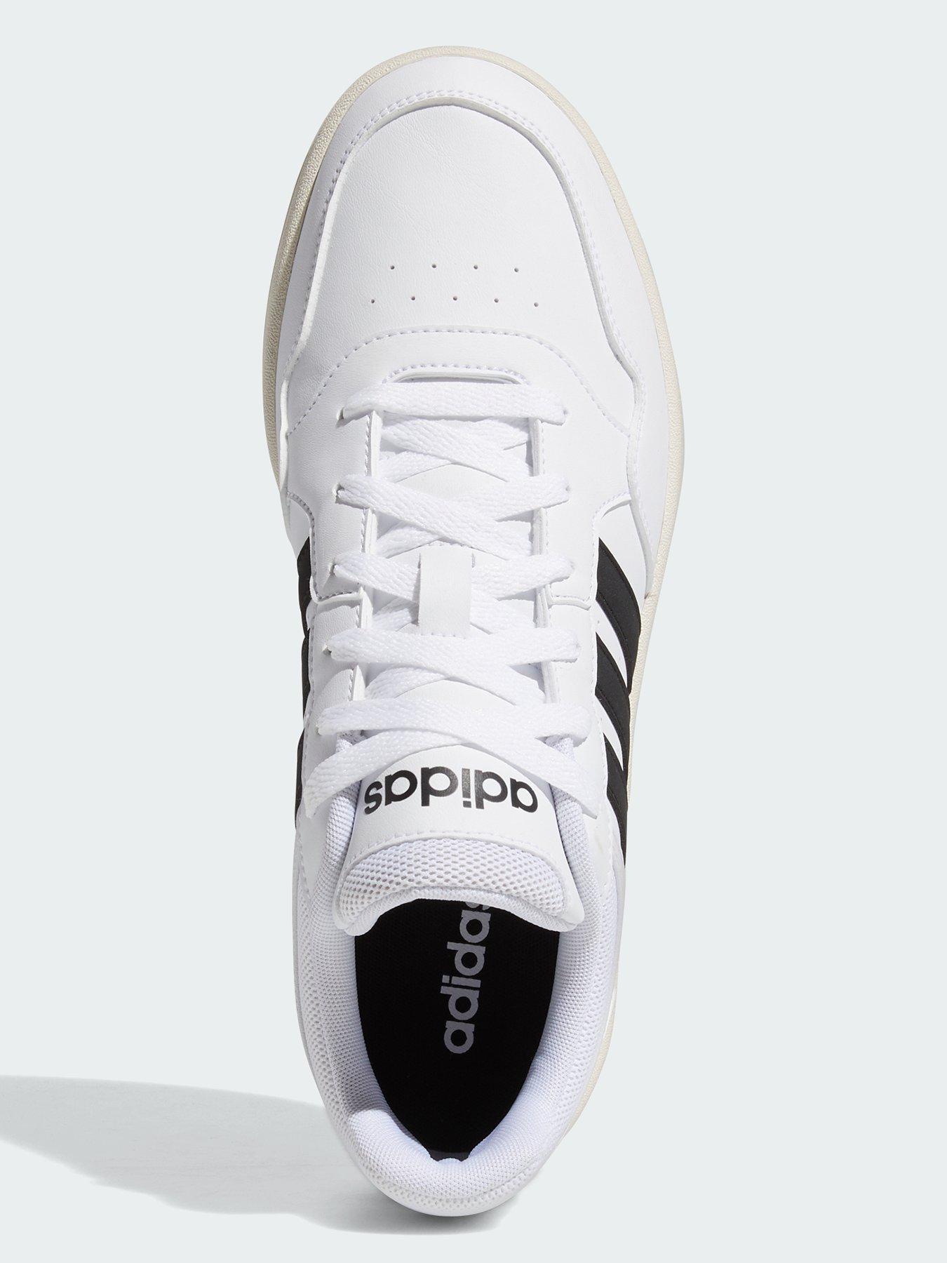 adidas-sportswear-mens-hoops-30-trainers-whiteblackoutfit