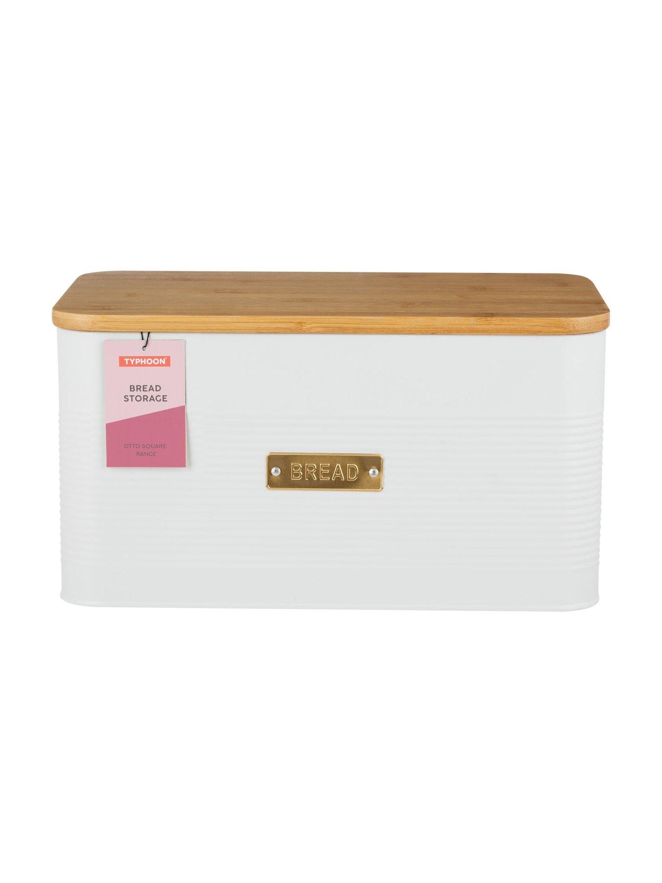 Image 2 of 5 of Typhoon Otto Square Bread Bin - White