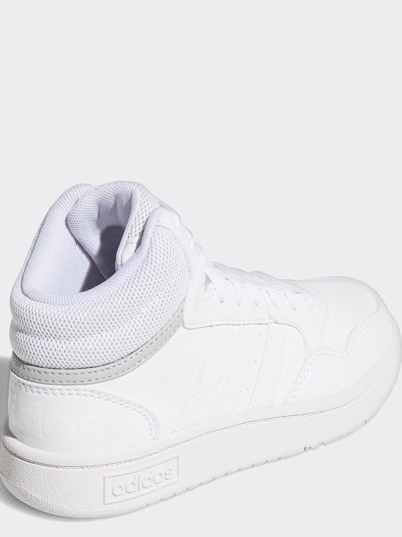 adidas-sportswear-kids-unisex-hoops-30-mid-trainers-whitestillFront