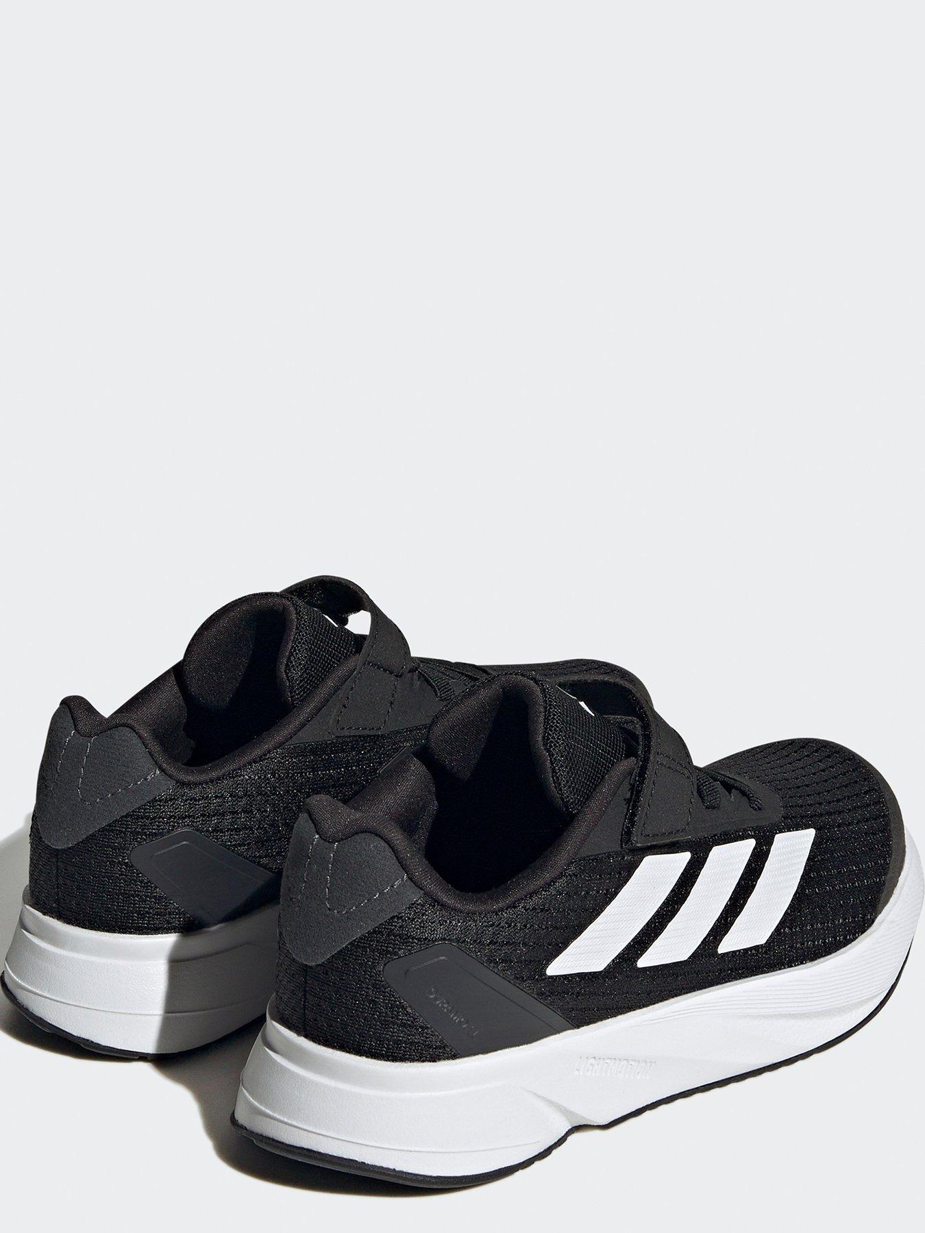 adidas-kids-unisex-duramo-sl-blackwhitestillFront