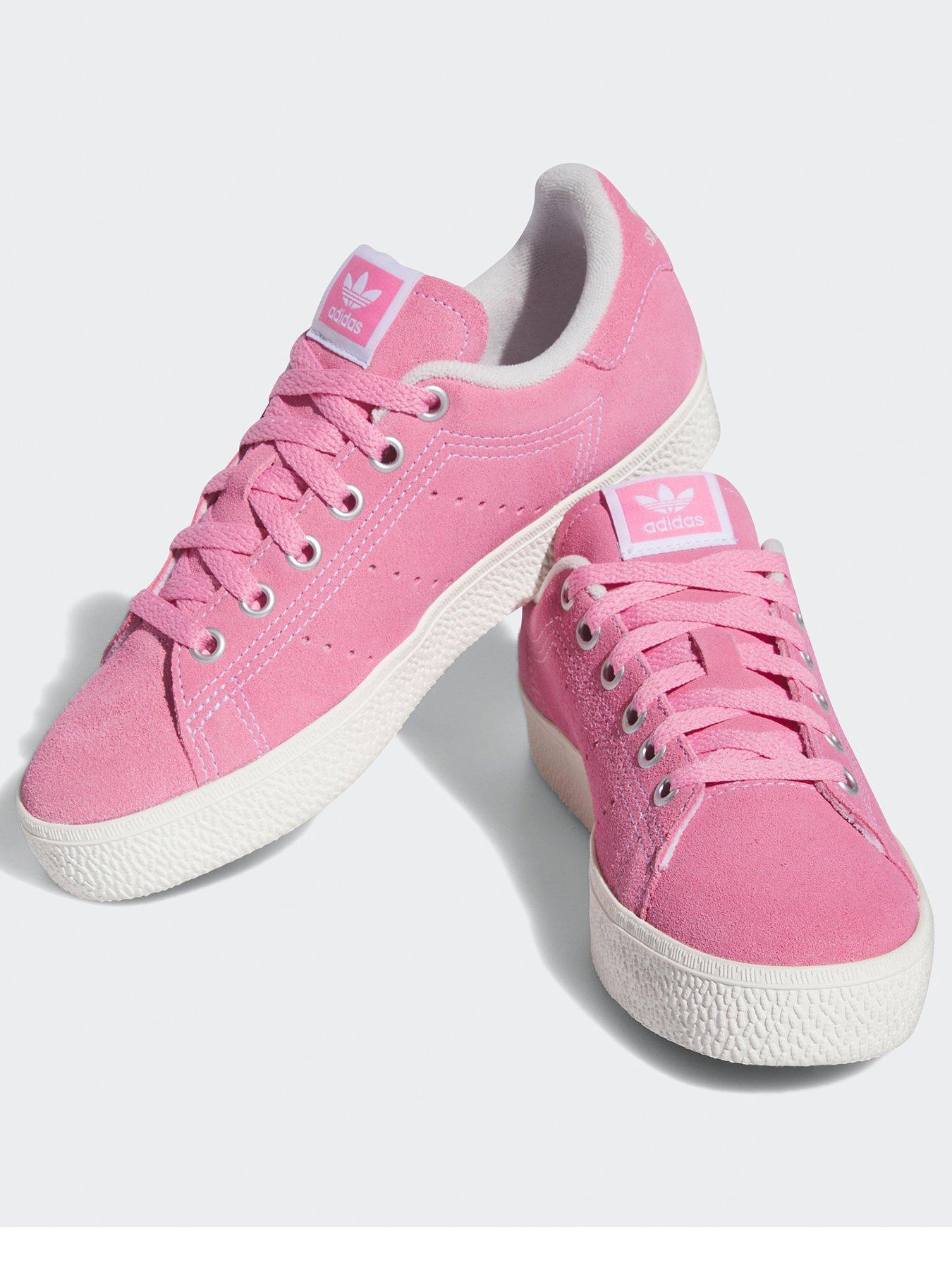 Pink suede cheap adidas stan smith