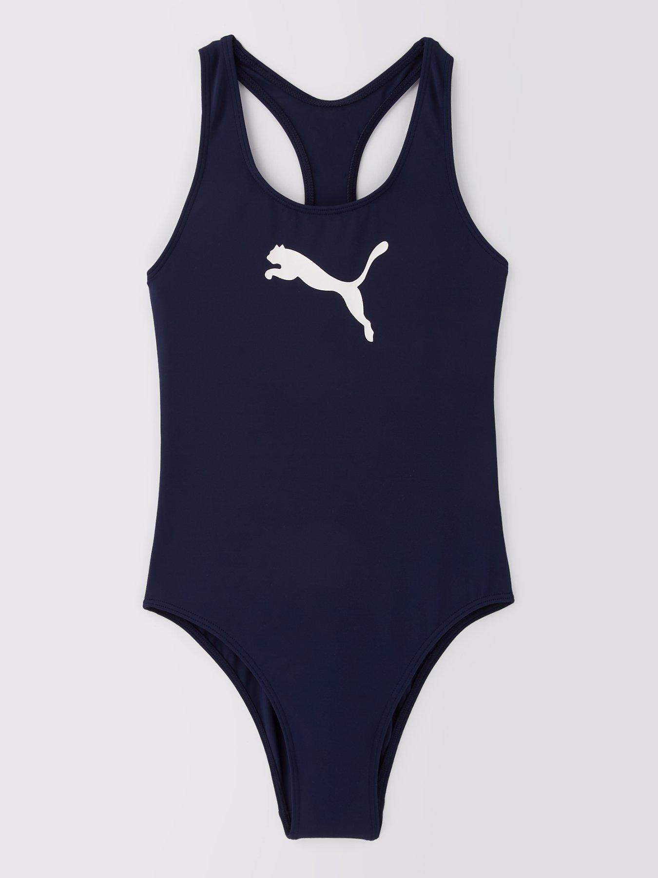 puma-girls-racerback-swimsuit-navy