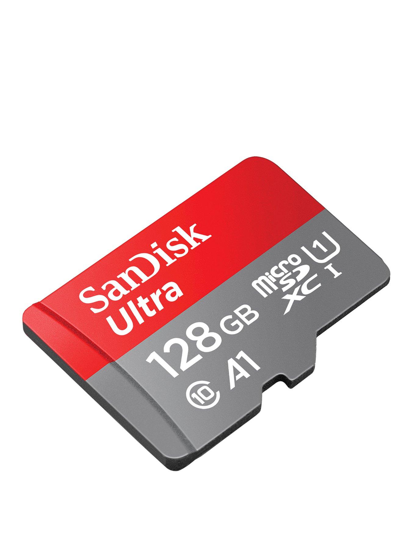 Image 3 of 5 of SanDisk SanDisk Ultra microSD 128GB + SD Adapter