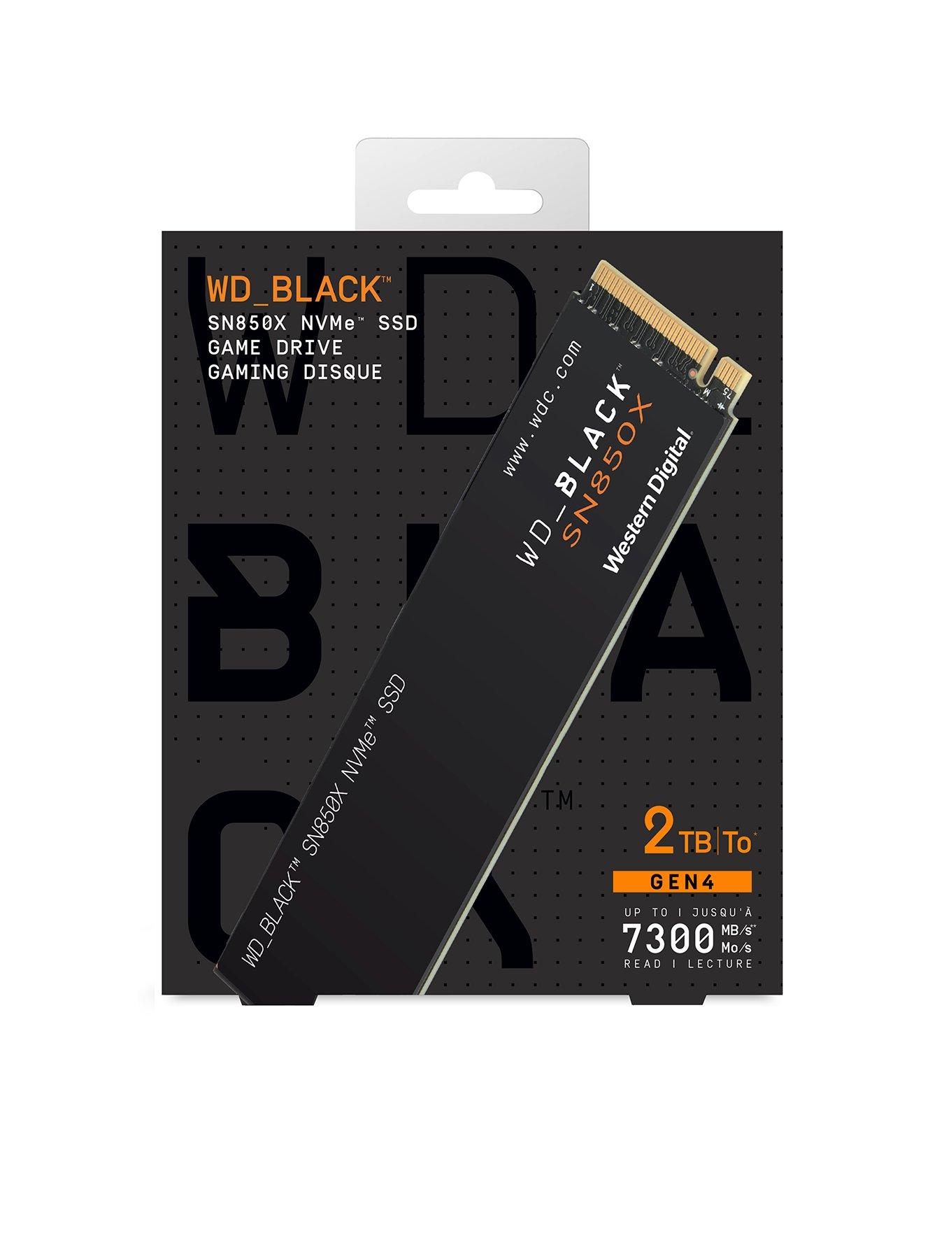 Western Digital WD_BLACK 2TB SN850X SSD M.2 PCIe | Very Ireland