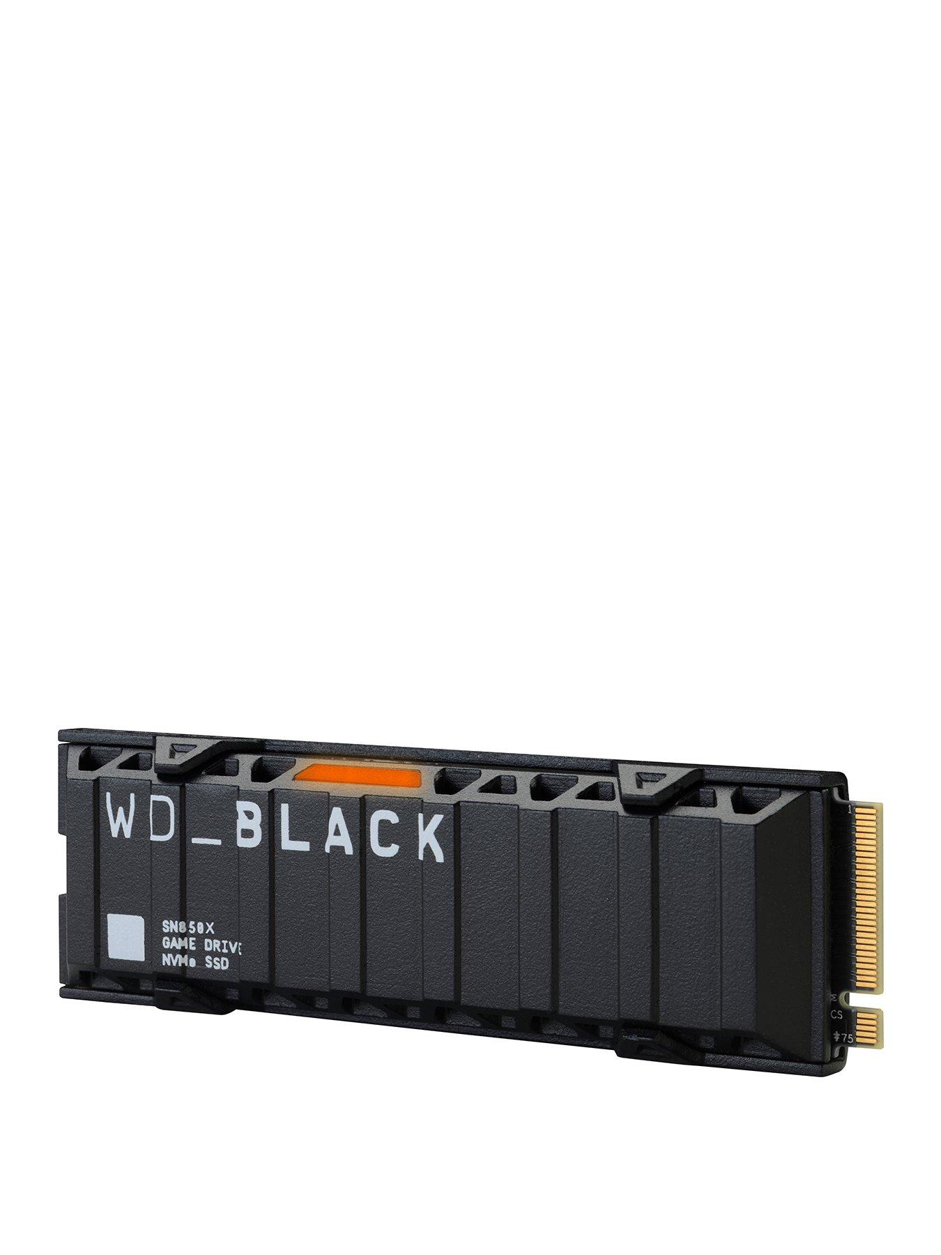 WD 1TB WD_BLACK SN850X Gaming Internal NVMe PCIe 4.0 SSD with Heatsink