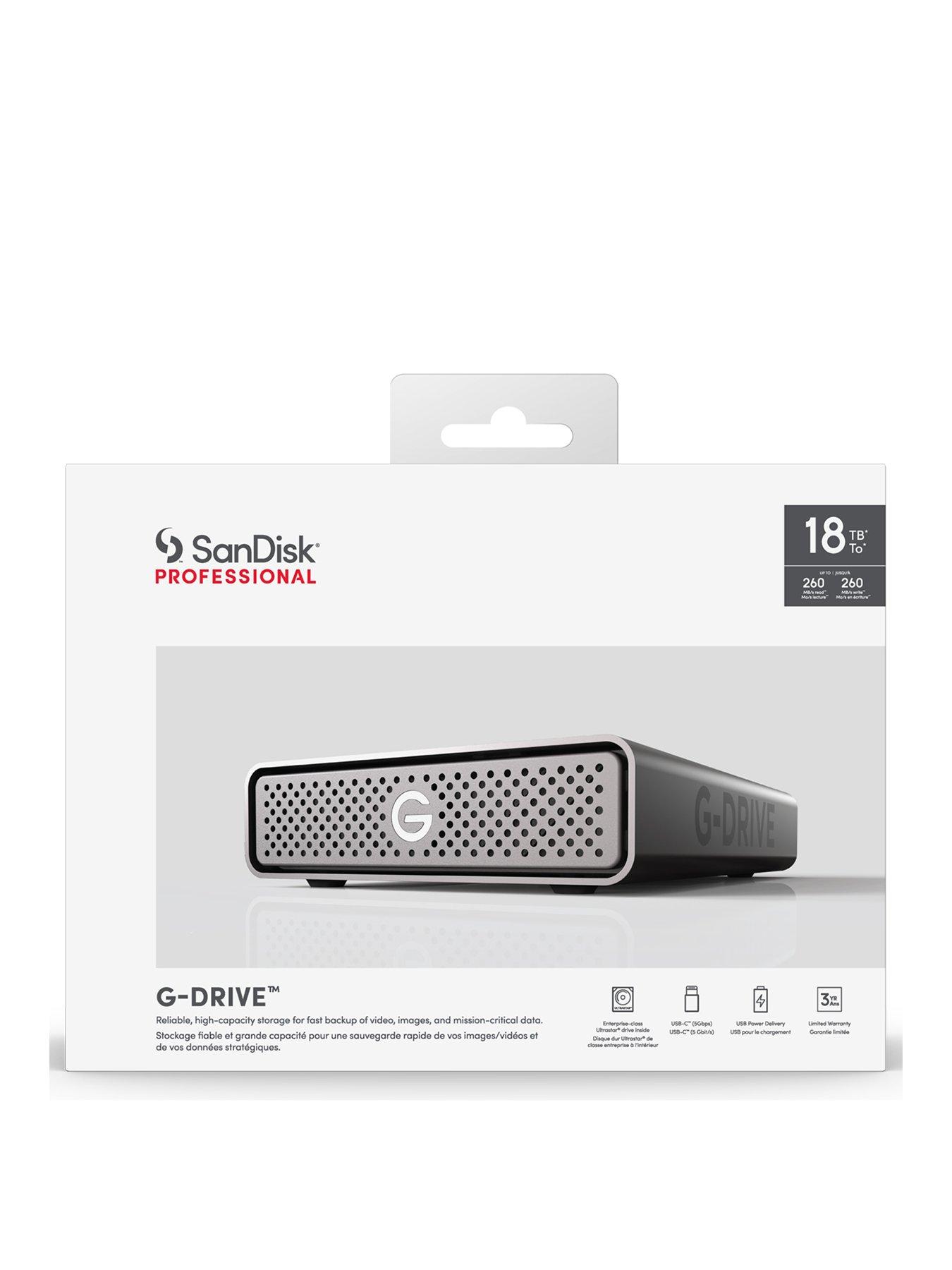 undefined SanDisk Professional G-DRIVE 18TB - Desktop Hard Drive