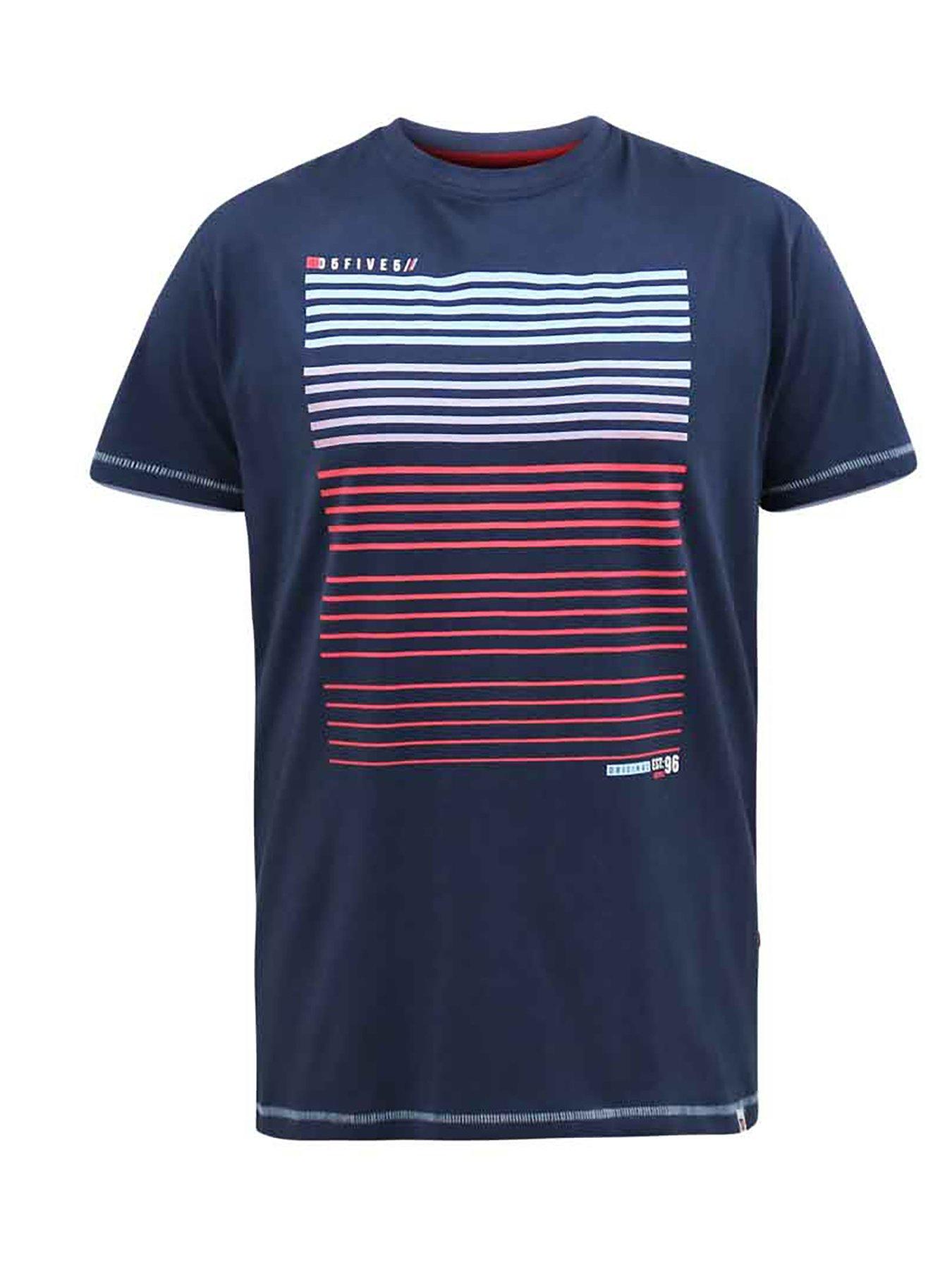 d555-cransford-gradient-line-printed-t-shirt-navyoutfit