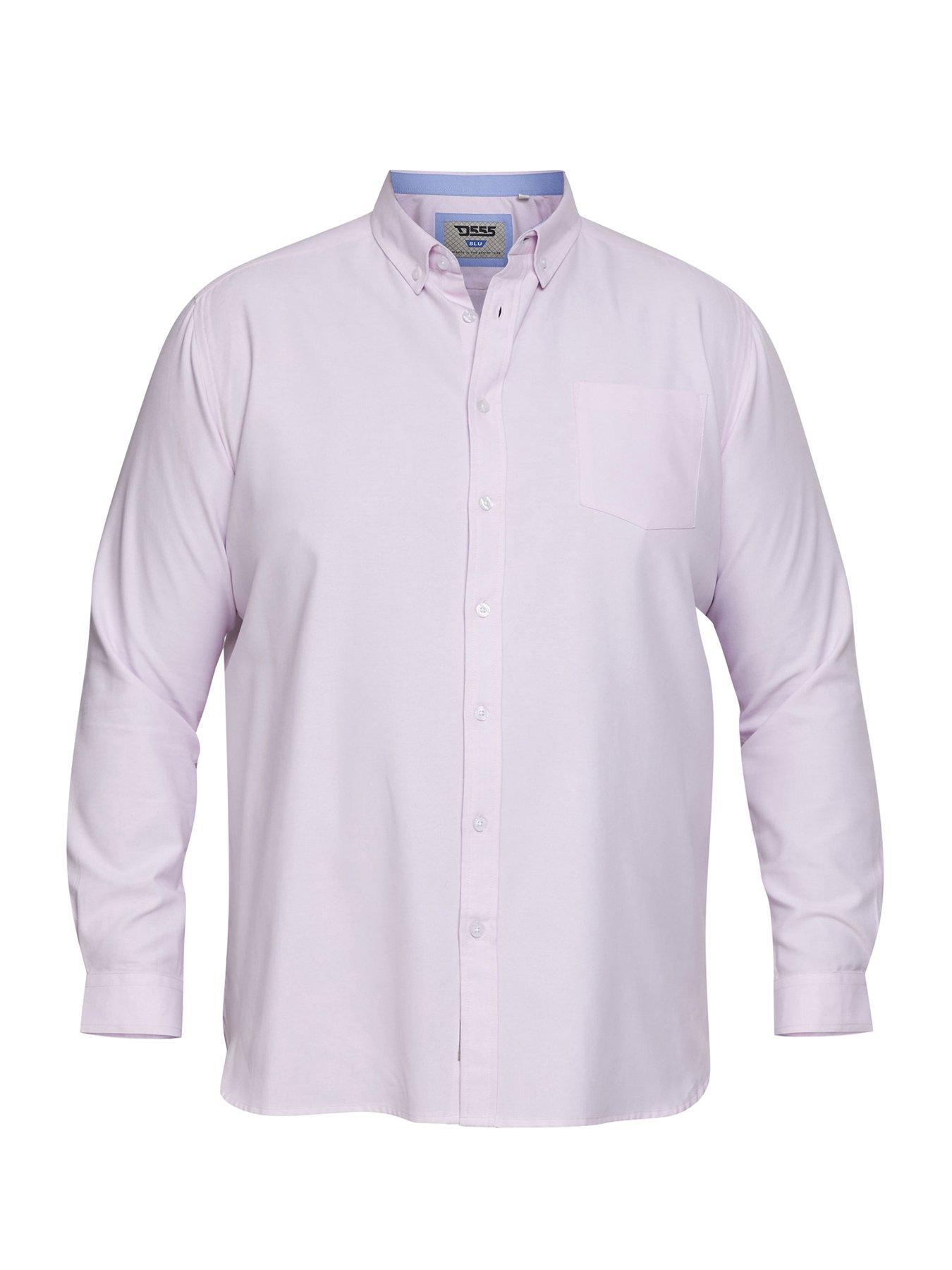 d555-richard-basic-oxford-long-sleeve-shirt--pinkoutfit