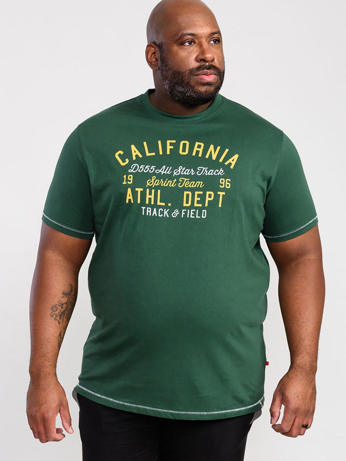 d555-parnwell-california-athletics-printed-t-shirt-greenfront