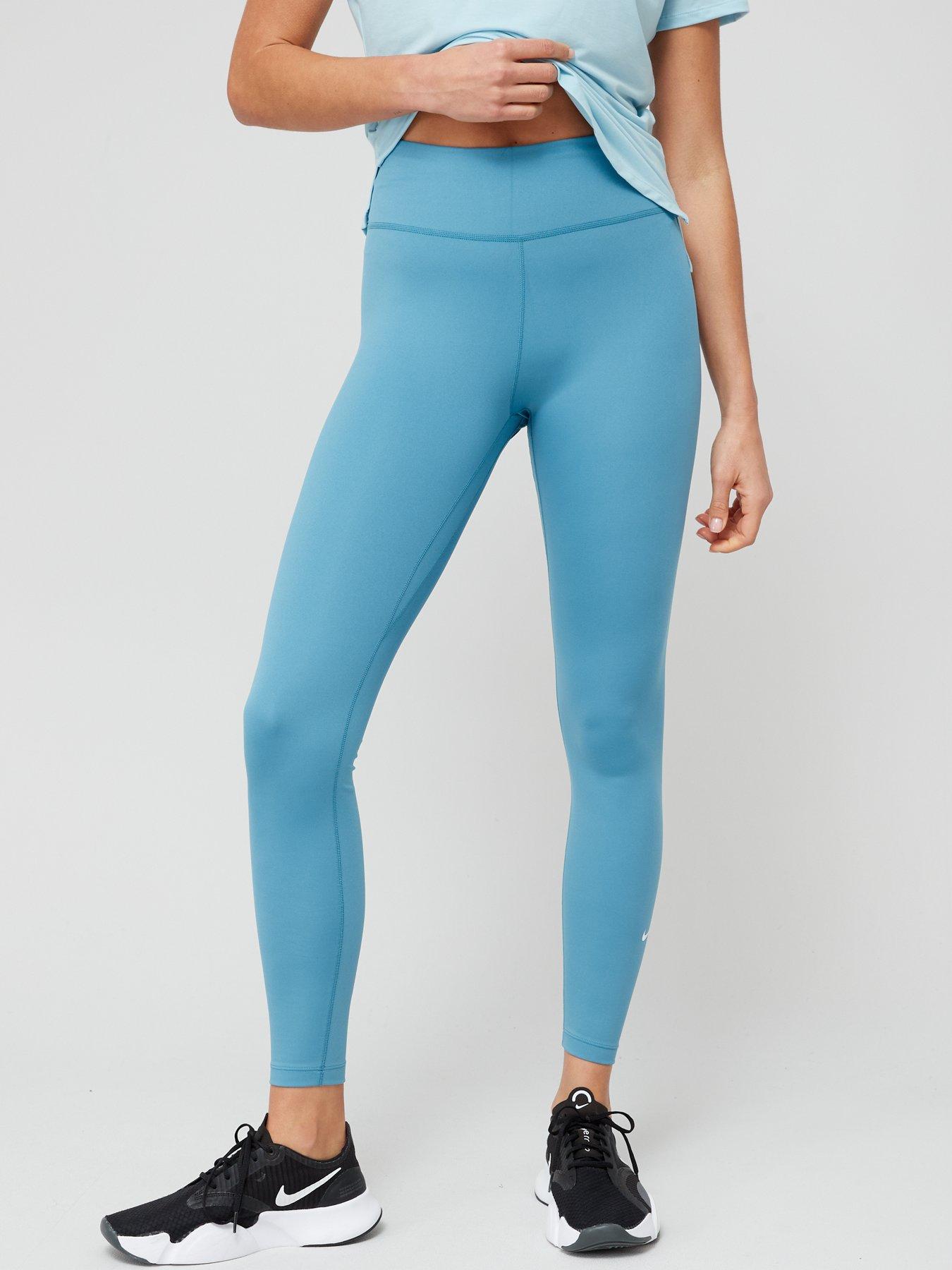 Nike The One Mid-Rise Leggings - Blue