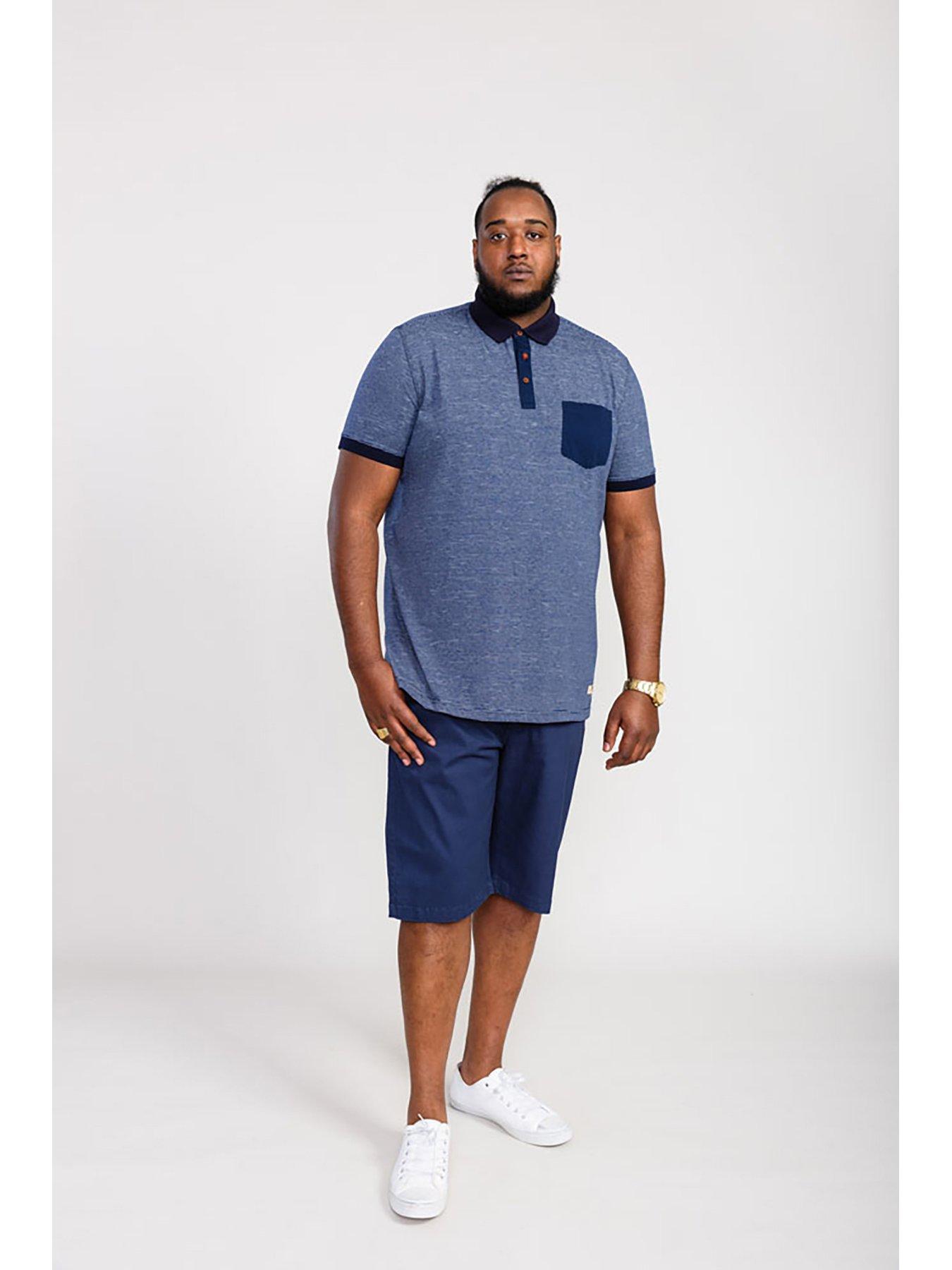 d555-oxley-fine-stripe-jersey-patch-pocket-polo-shirt-navyoutfit