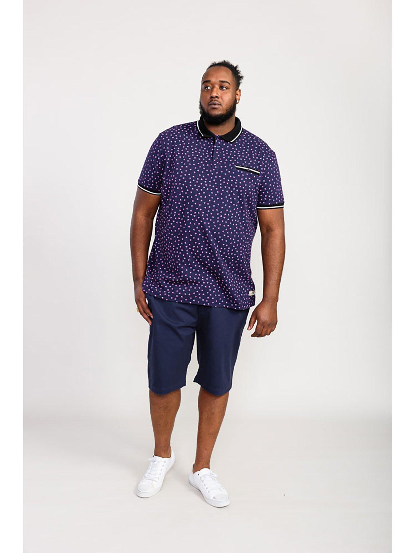 d555-rover-melon-printed-polo-shirt-navyback
