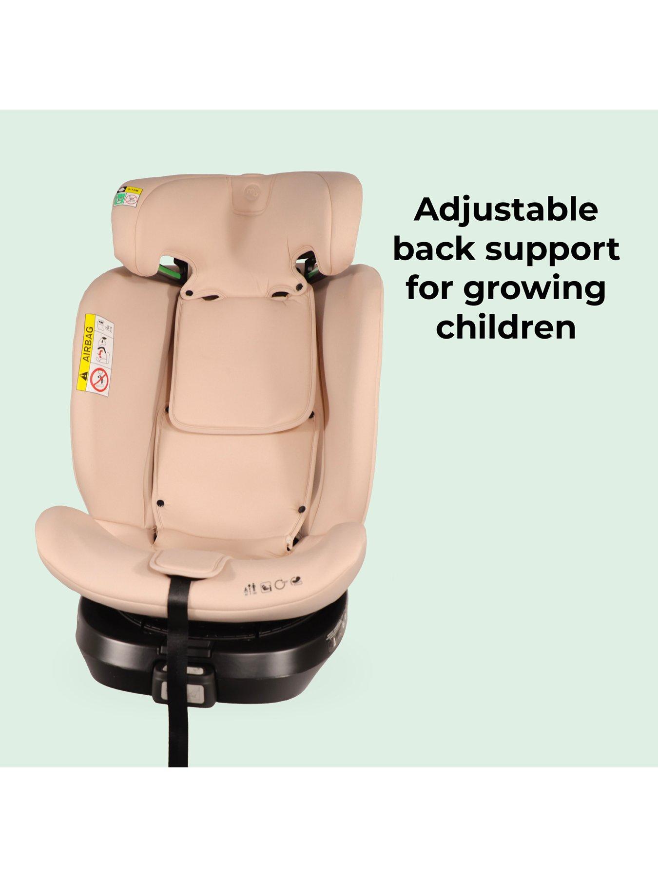 Image 6 of 8 of My Babiie MBCSSPIN i-Size (40-150cm) Spin Car Seat - Pink Polka